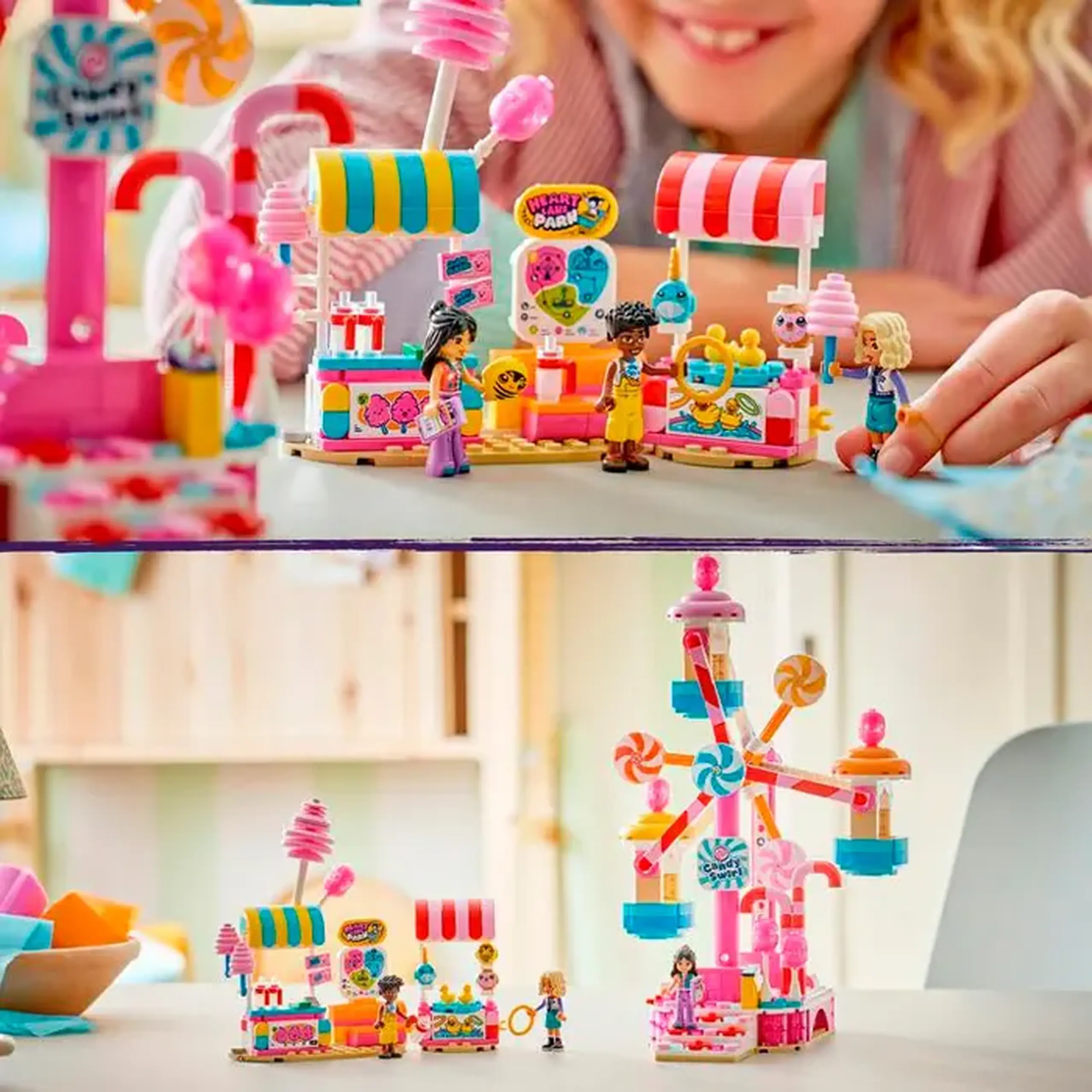 Lego Friends Roata Ferris din bomboane si dulciuri 42700