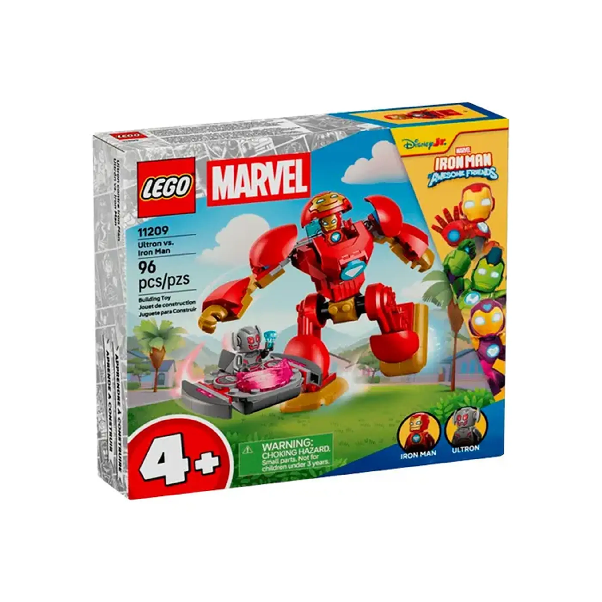 Lego Marvel Ultron impotriva Omului de Fier 11209