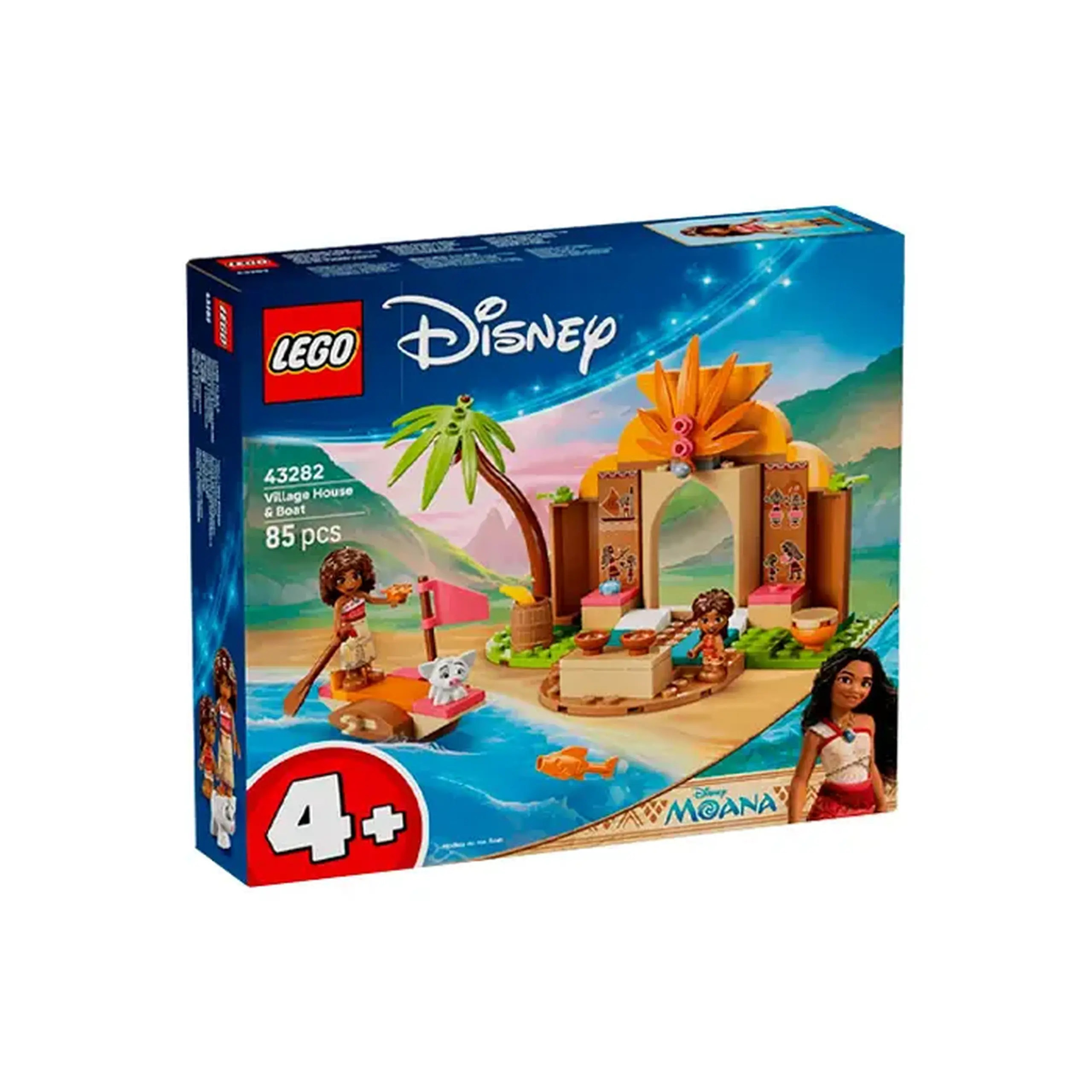 Lego Disney Moana Casa la tara si barca 43282