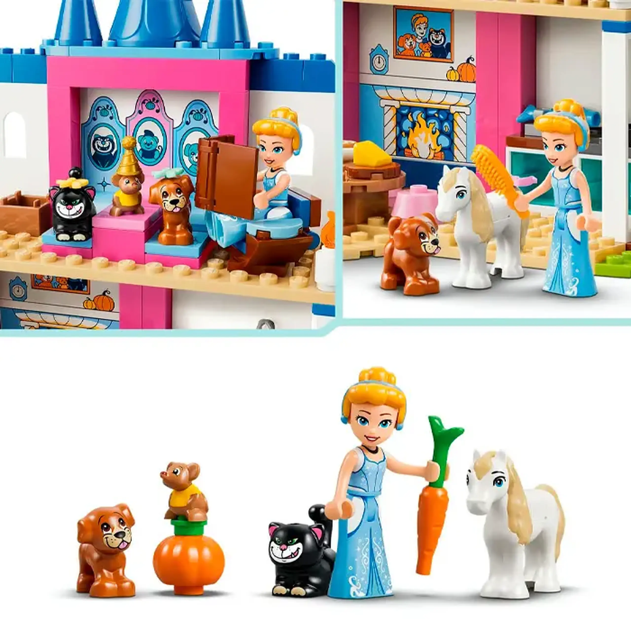 Lego Disney Princess Castelul prietenilor animale ai Cenusaresei 43283