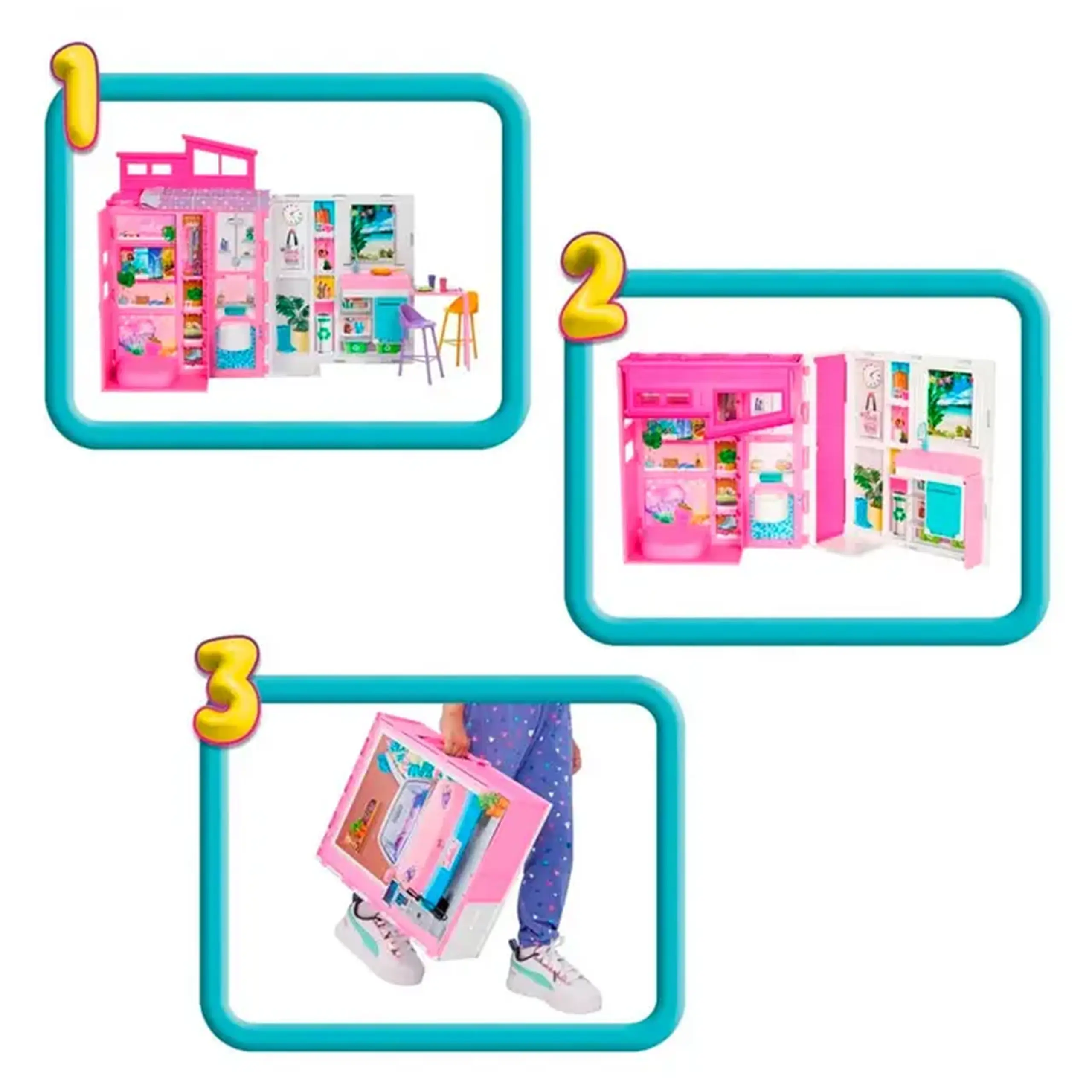 Casuta Barbie Getaway House HRJ76
