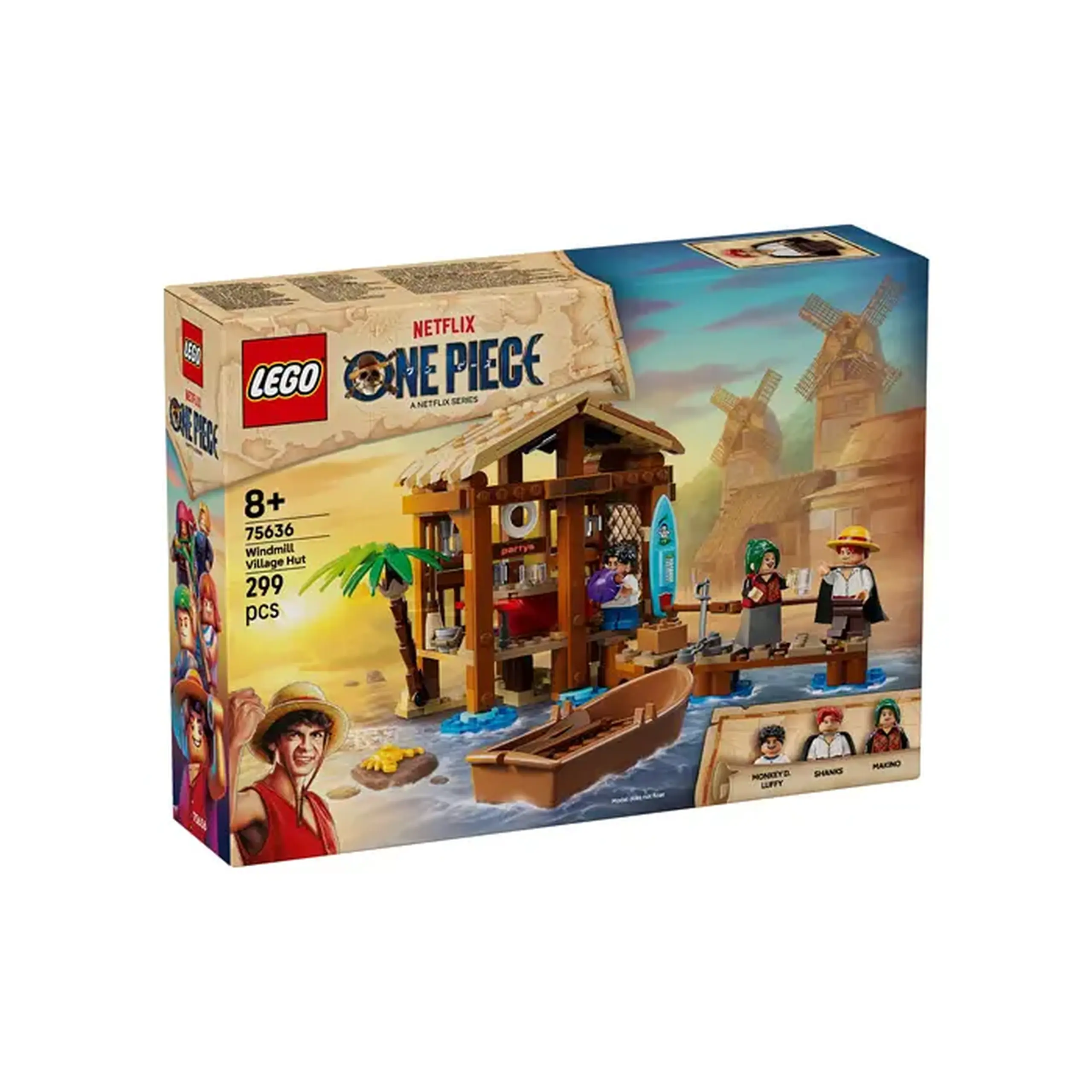 Lego One Piece Windmill Village Hut 75636