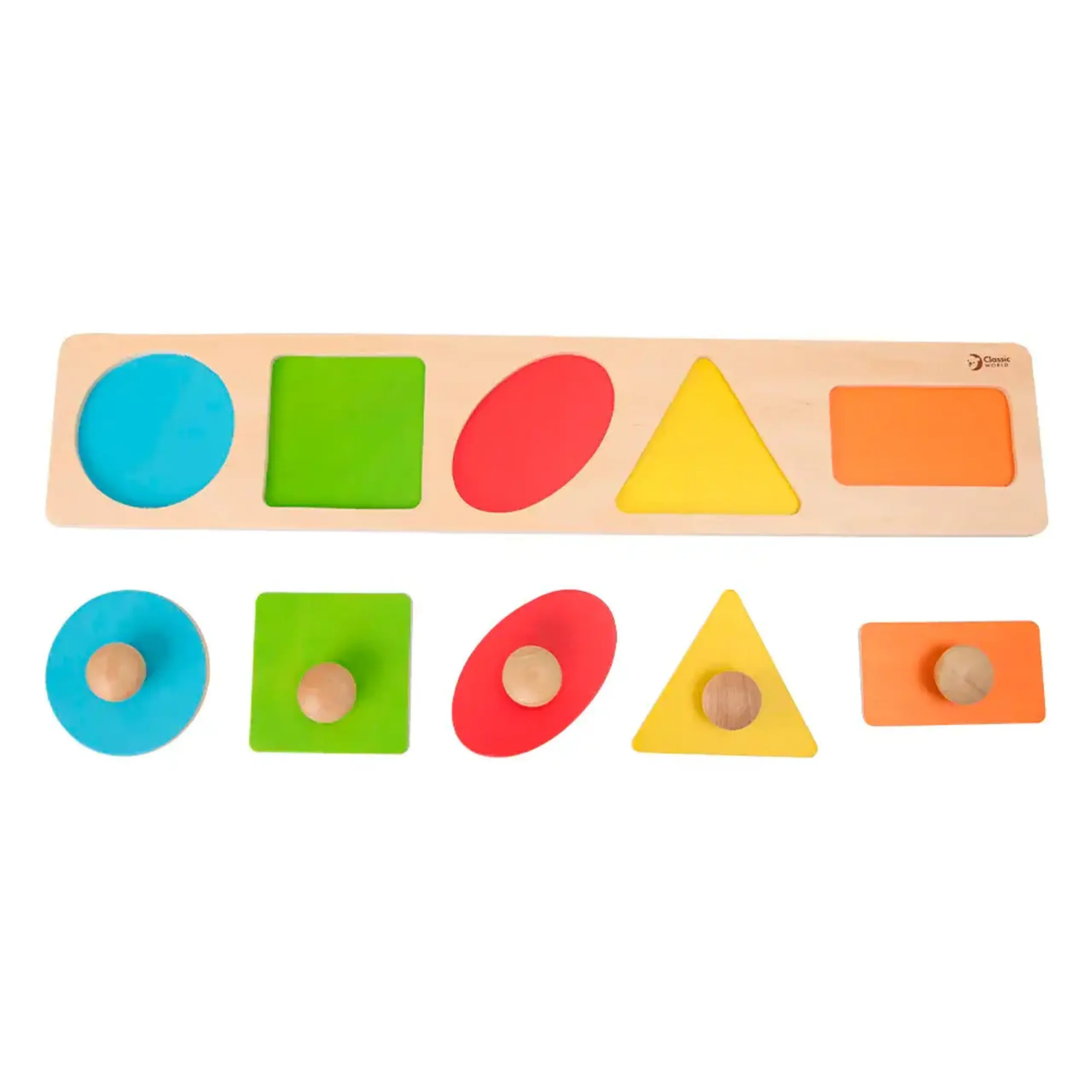 Sortator din lemn "Forme geometrice" 3644