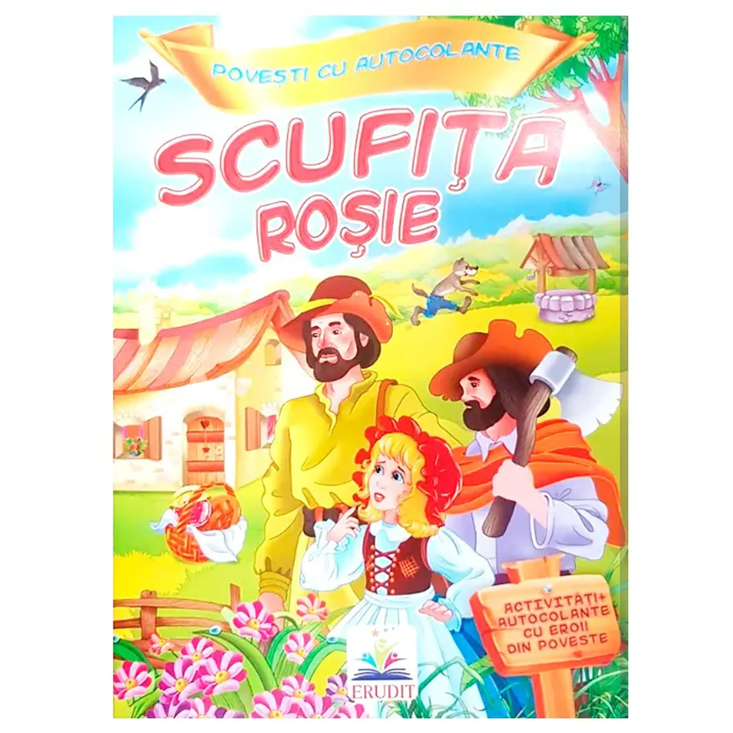 Povesti+autocolante.Scufita Rosie 669853
