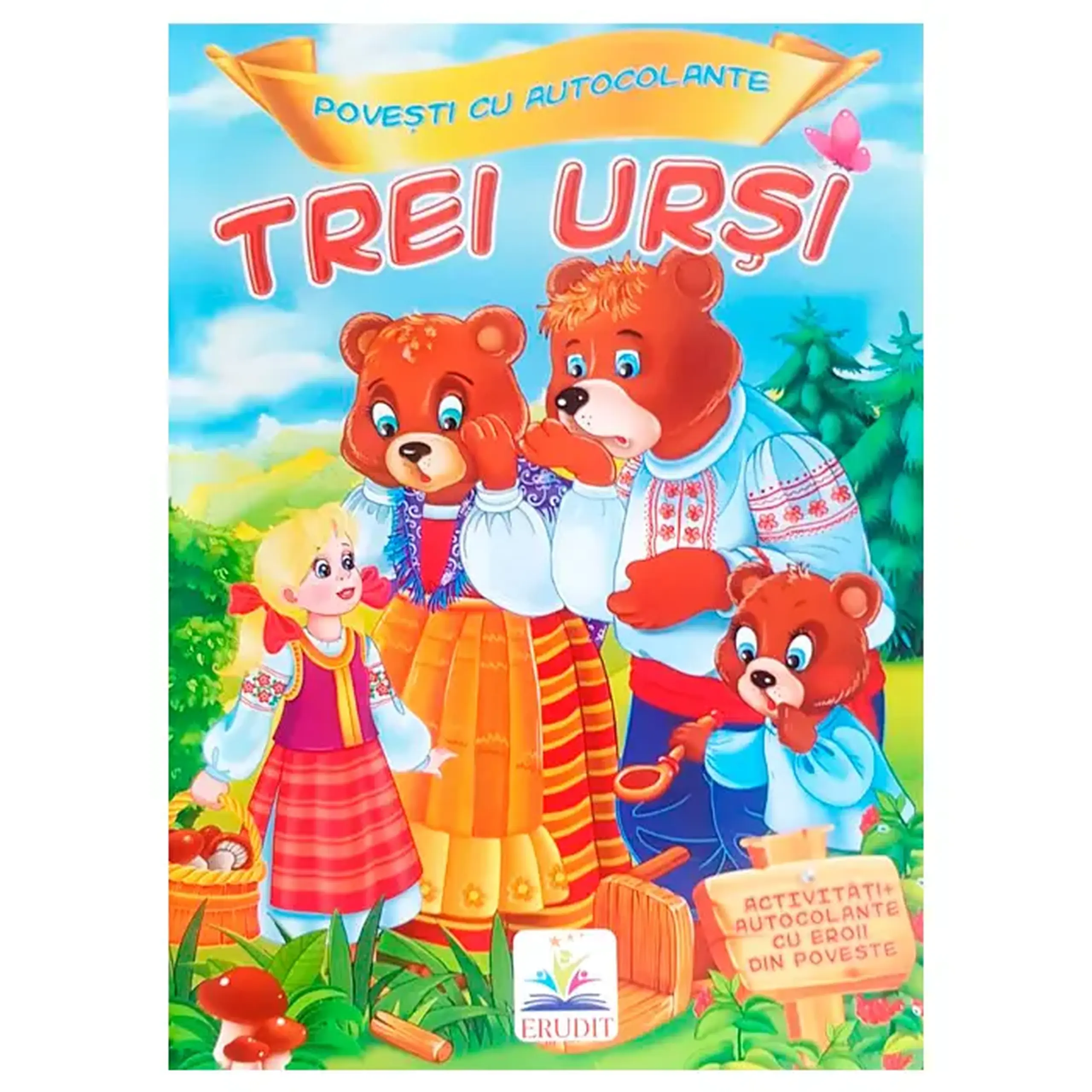 Povesti+autocolante.Trei ursi 669860