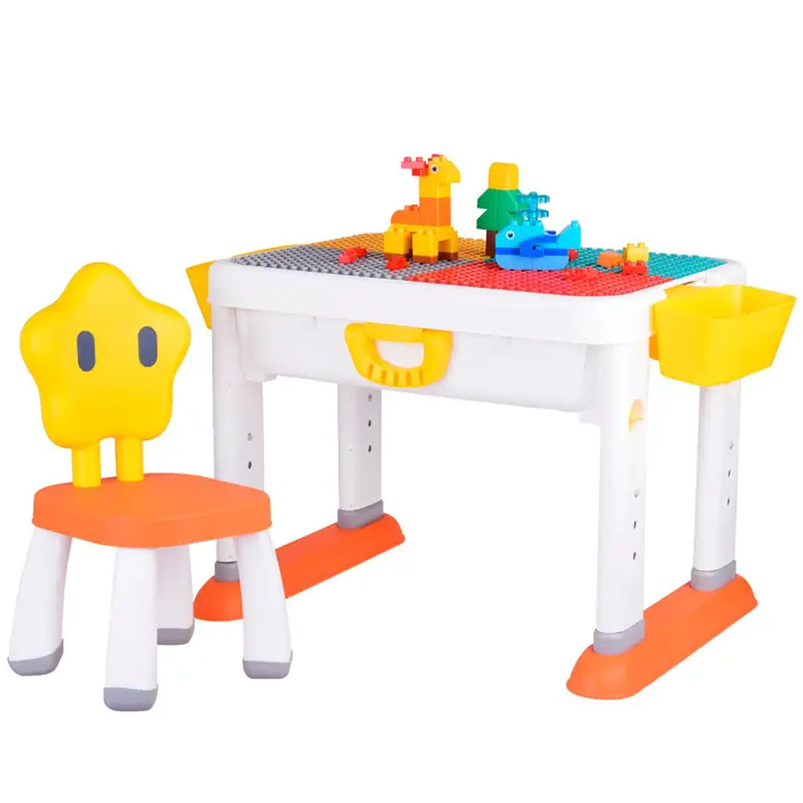 Masa si scaun cu constructor Feelo FL1679