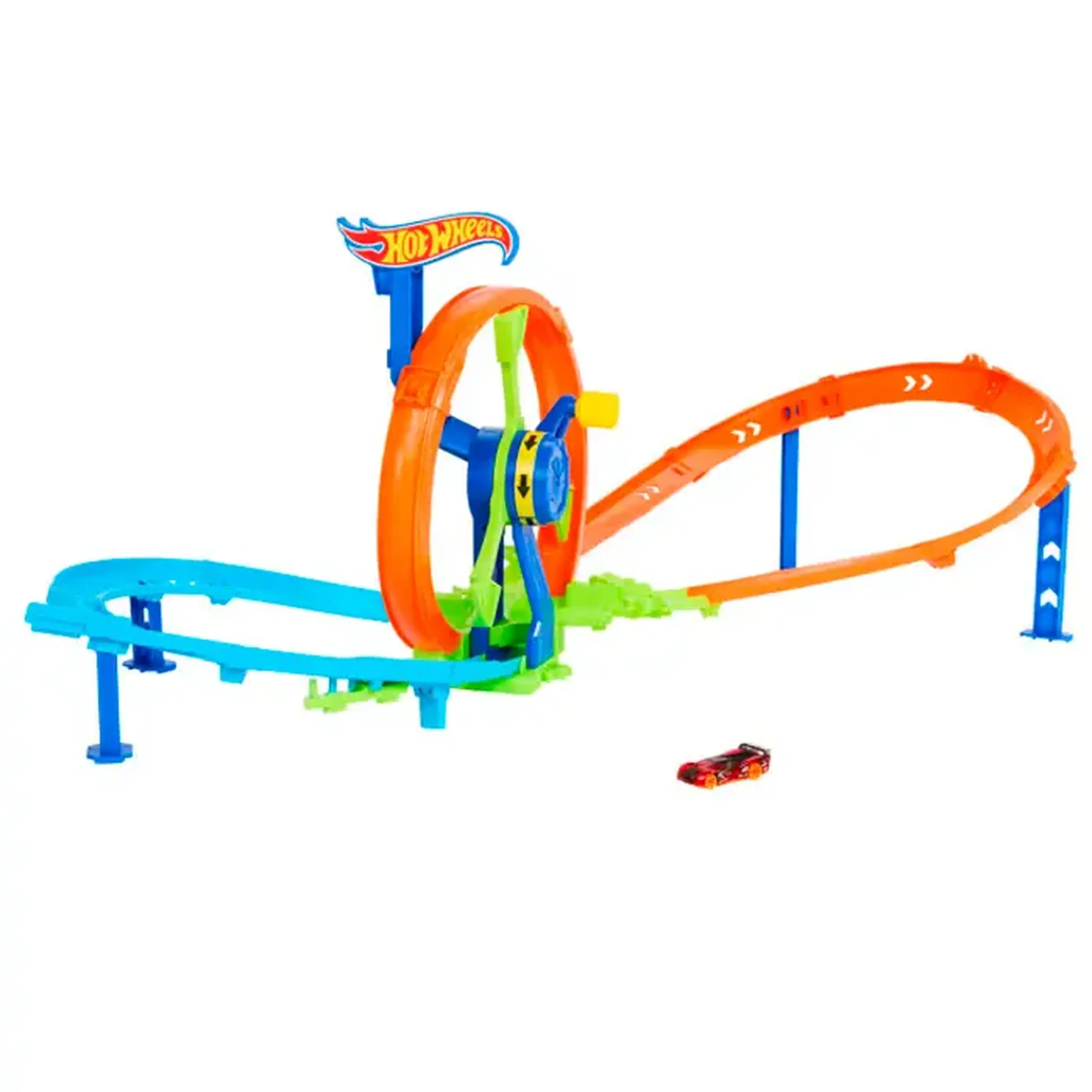 Pista "Hot Wheels" Stunt Tracks "Rapid Launch and Loop" JBX65