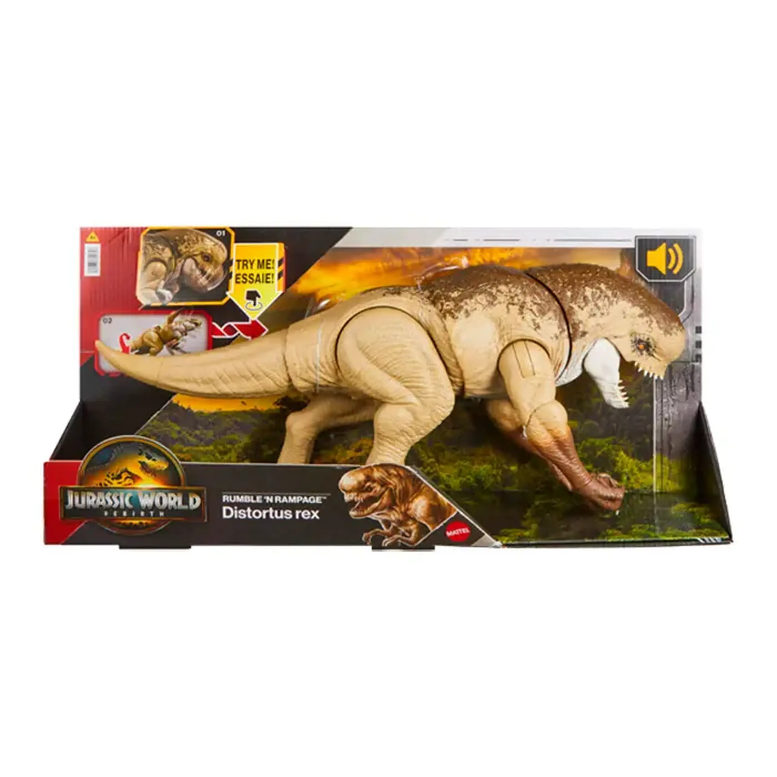 Figurina dinozauru JW Distortus Rex JGB58