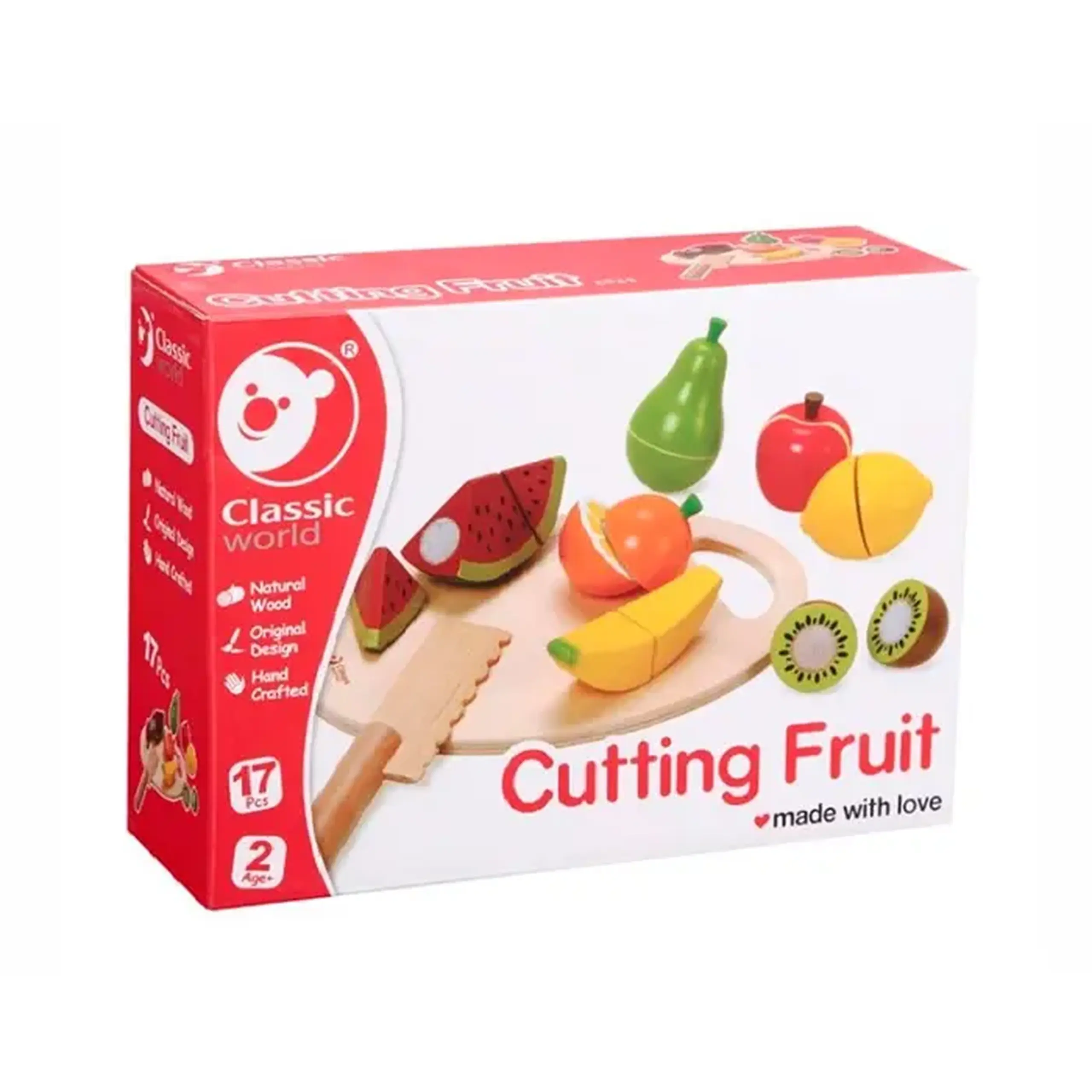 Set de fructe din lemn 2824