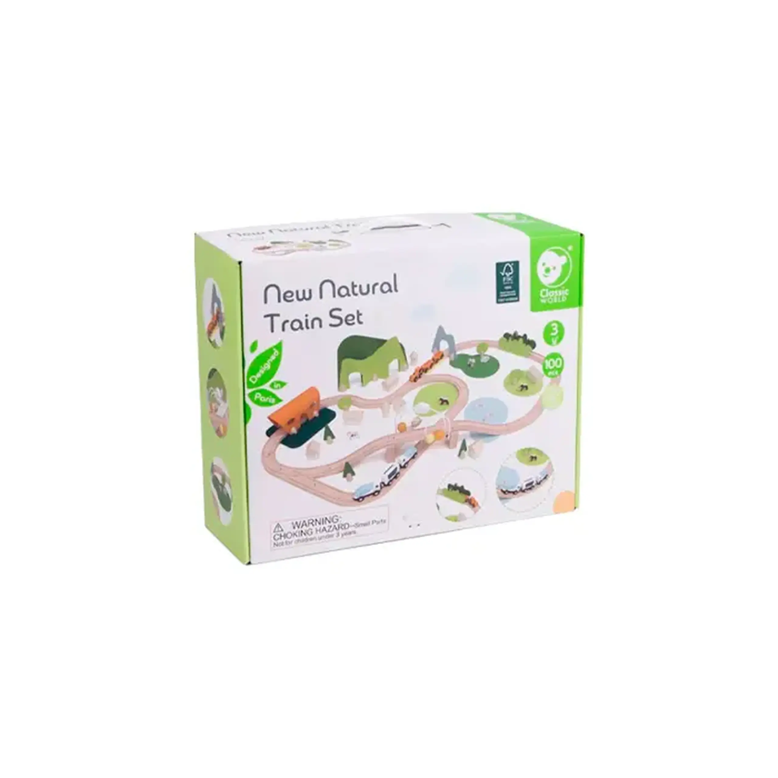 Calea ferata din lemn Classic world 50617