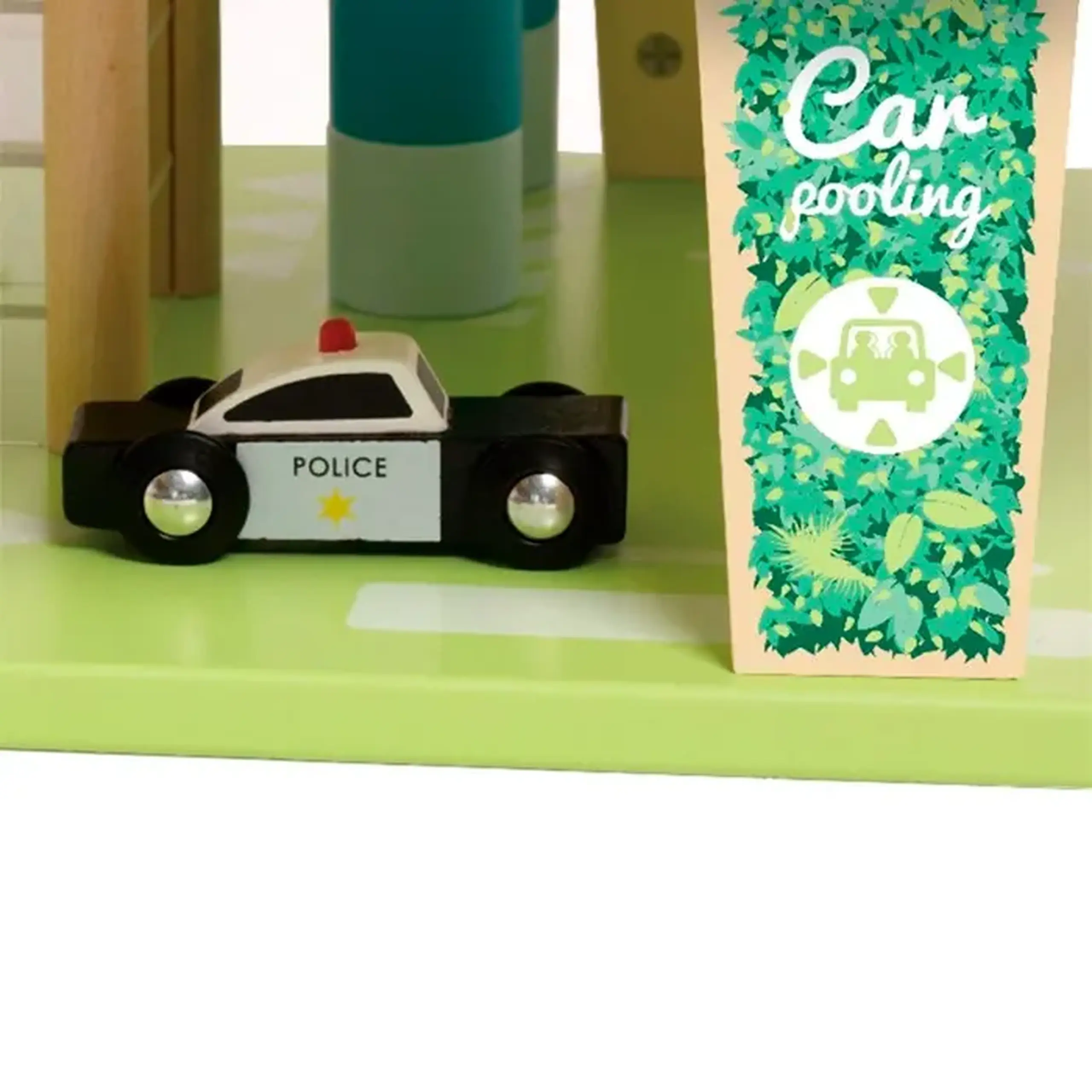 Set Parcare din lemn Classic world 50615