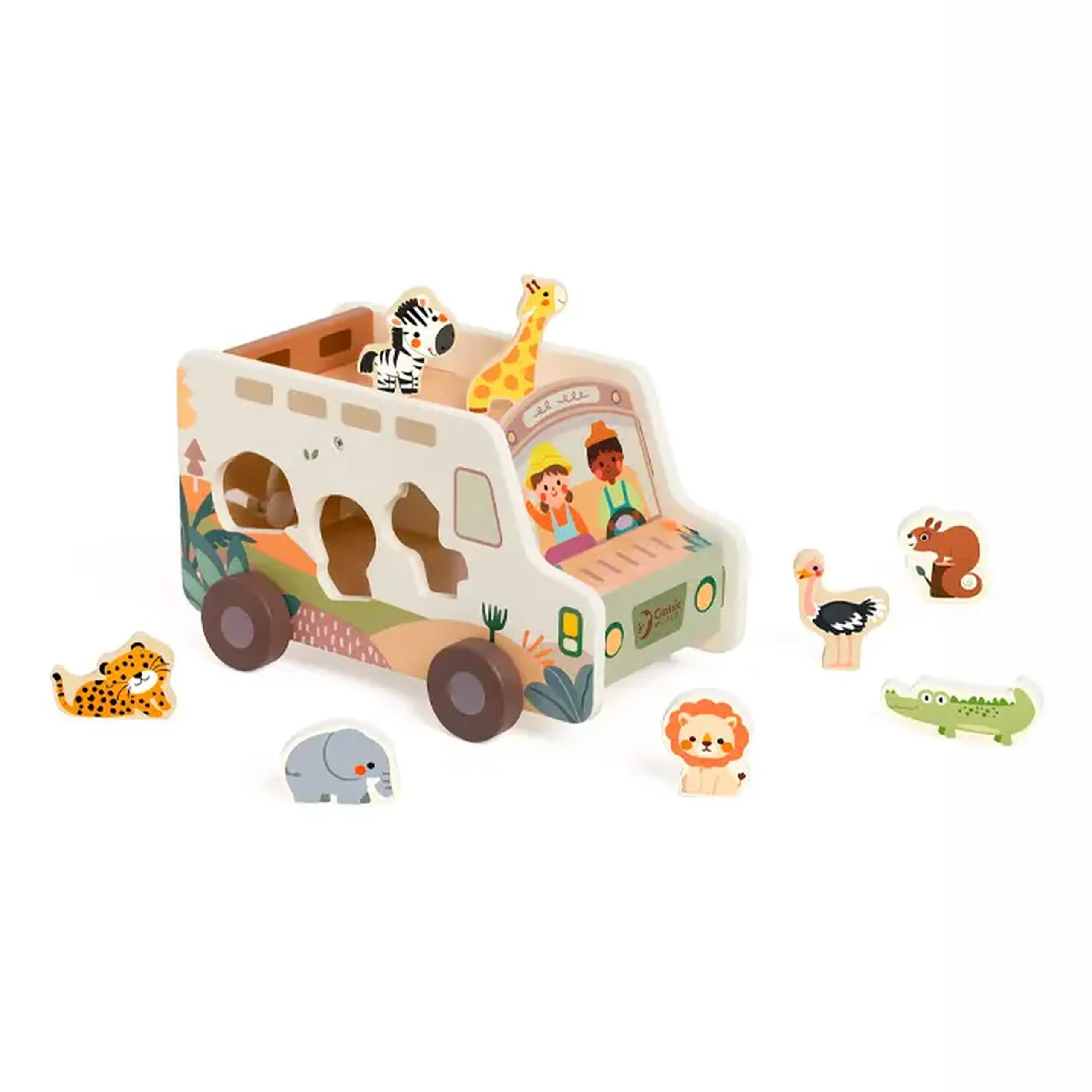 Masina sortator cu animale Classic world 20257