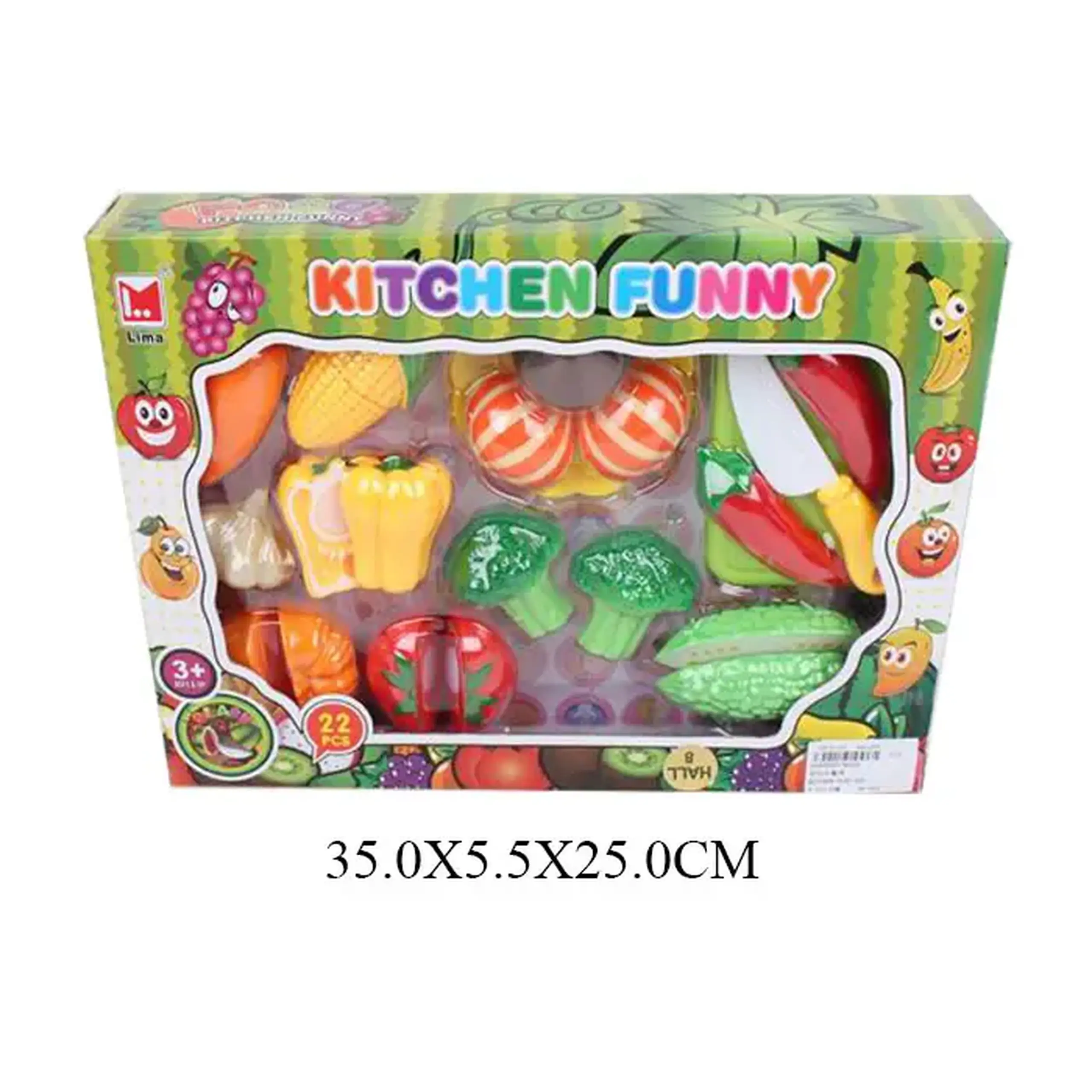 Set legume si fructe asortat 684В