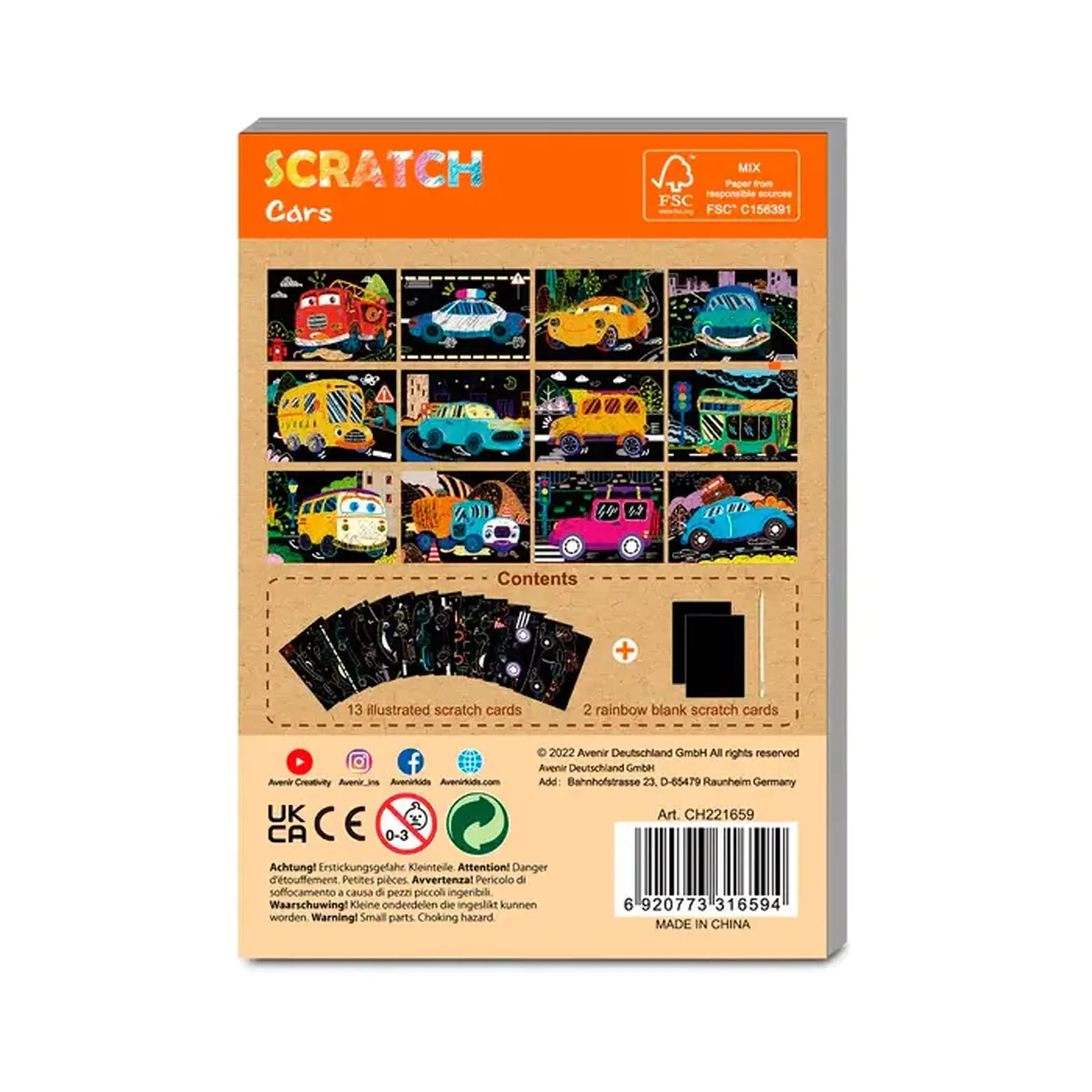 Scratch album Automobile CH221659