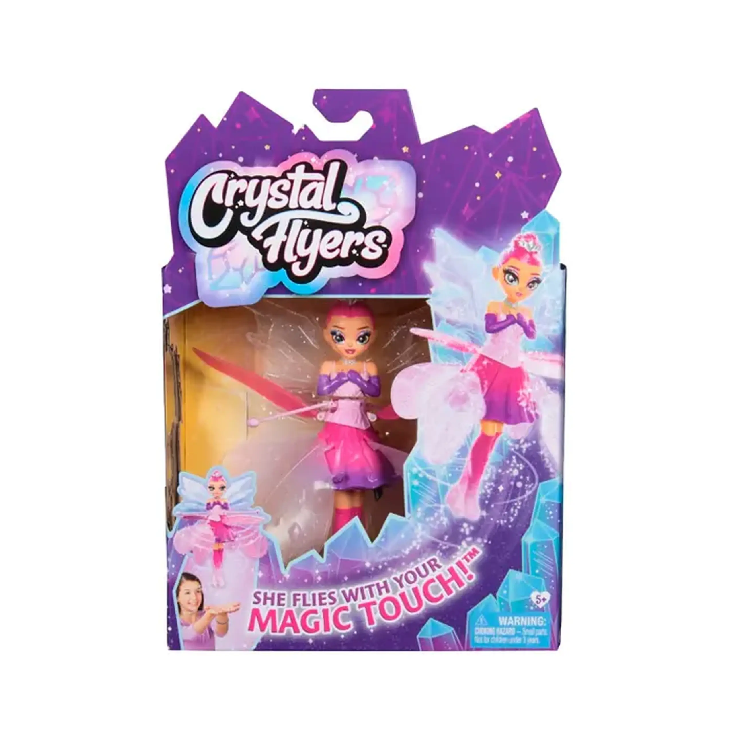 Papusa-zina zburatoare Hatchimals Crystal Flyers 6068672