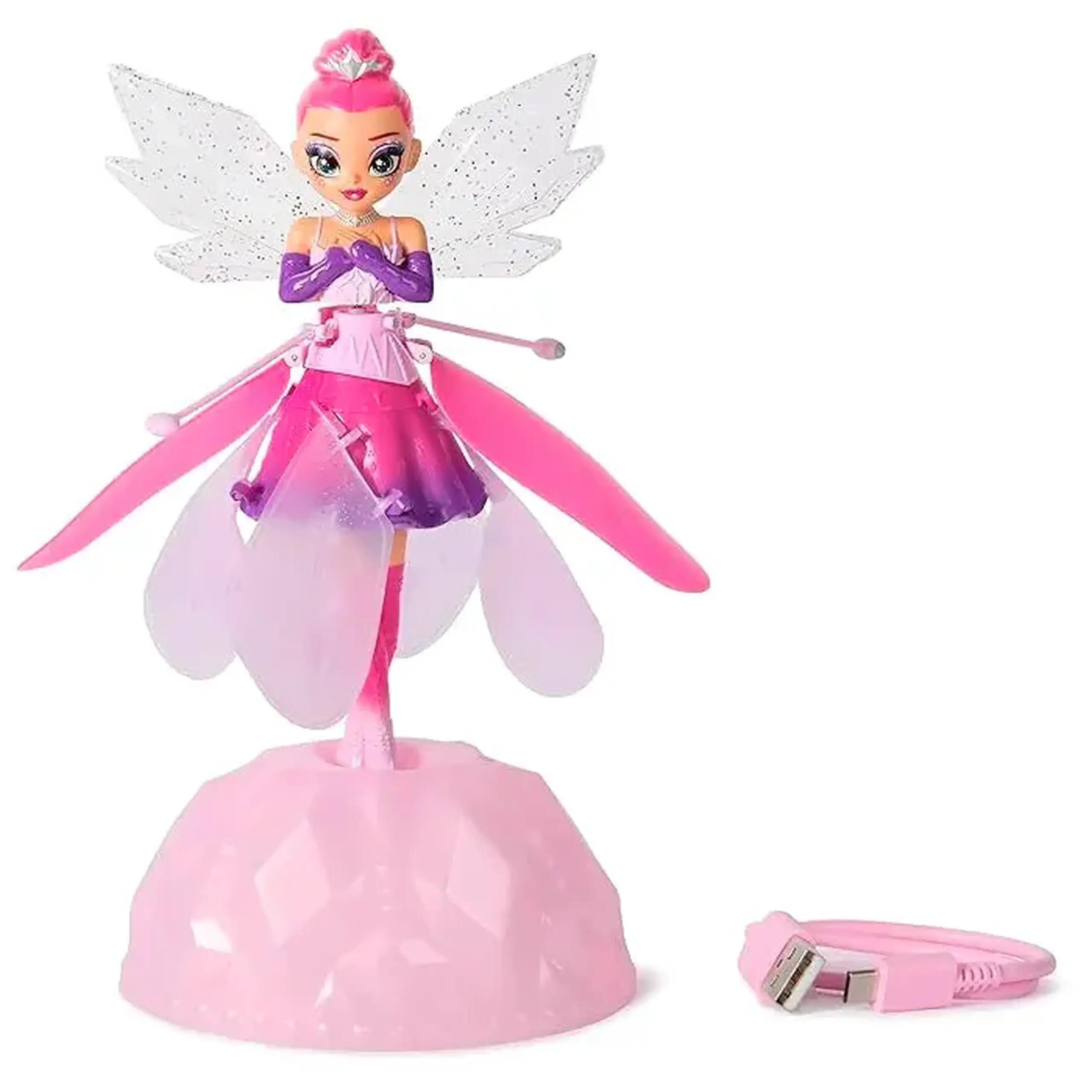 Papusa-zina zburatoare Hatchimals Crystal Flyers 6068672