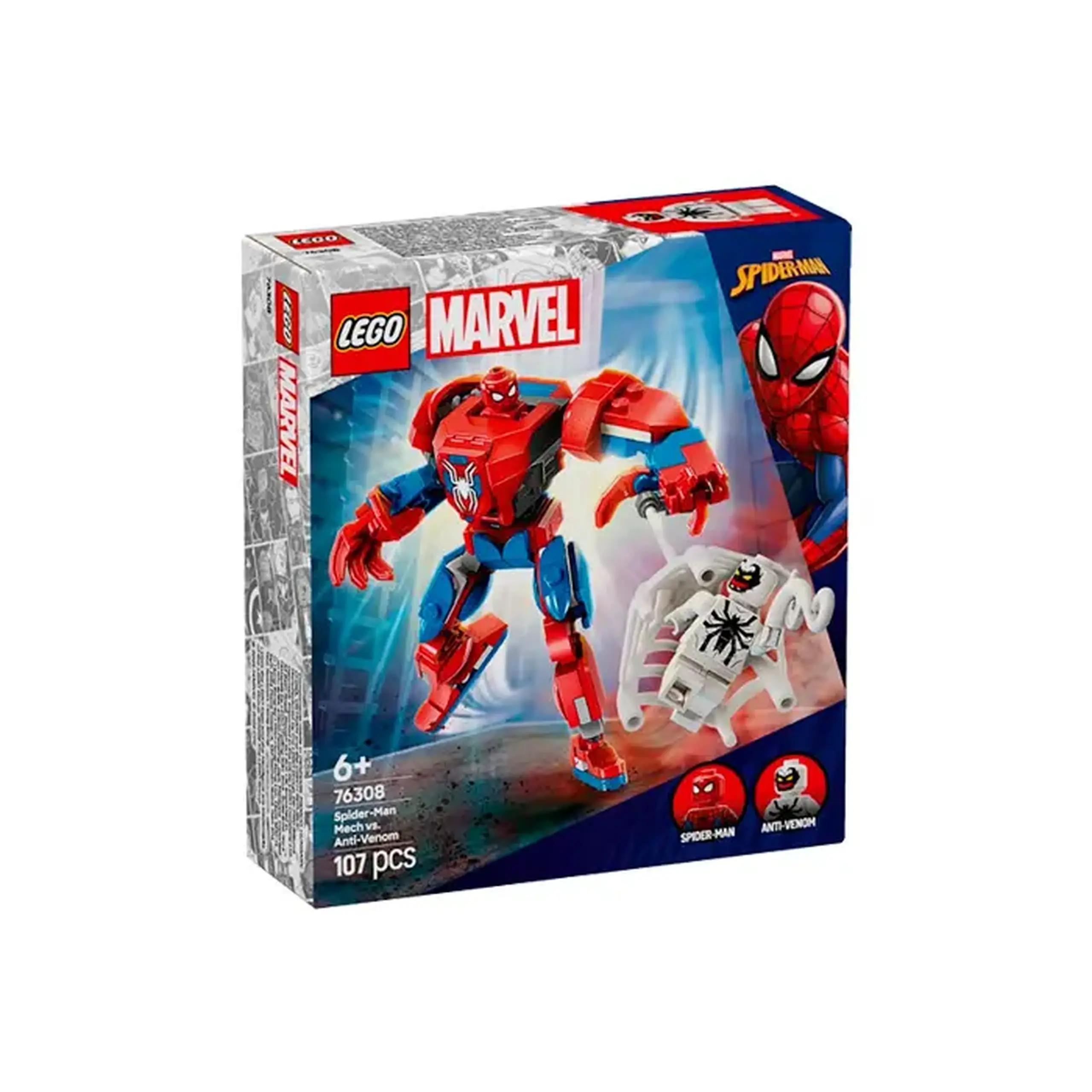 Lego Marvel Costum robotic a lui Spiderman 76308