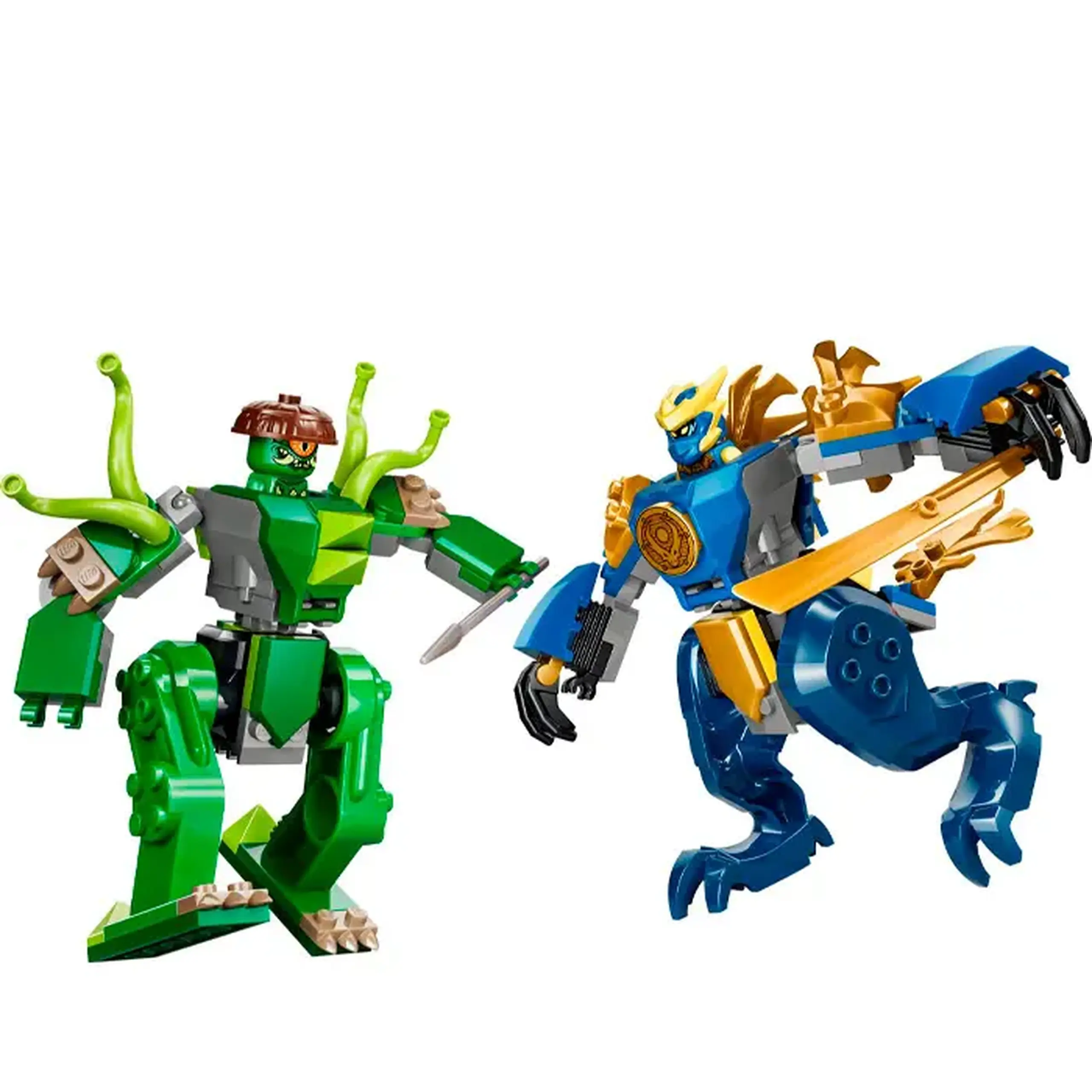 Lego Ninjago Robotul dragon al lui Jay in lupta 71853