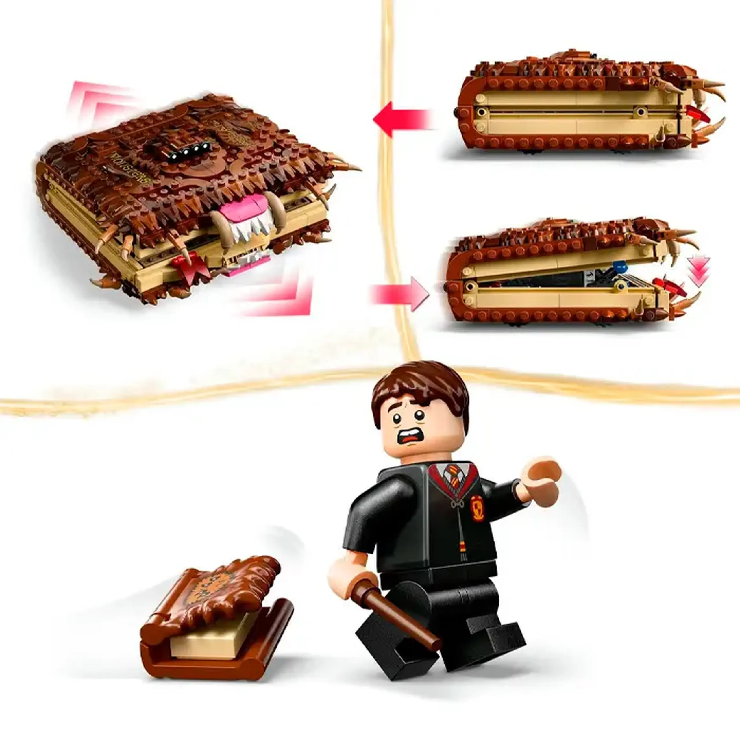 Lego Harry Potter Cartea monstrilor Colti de monstru 76449