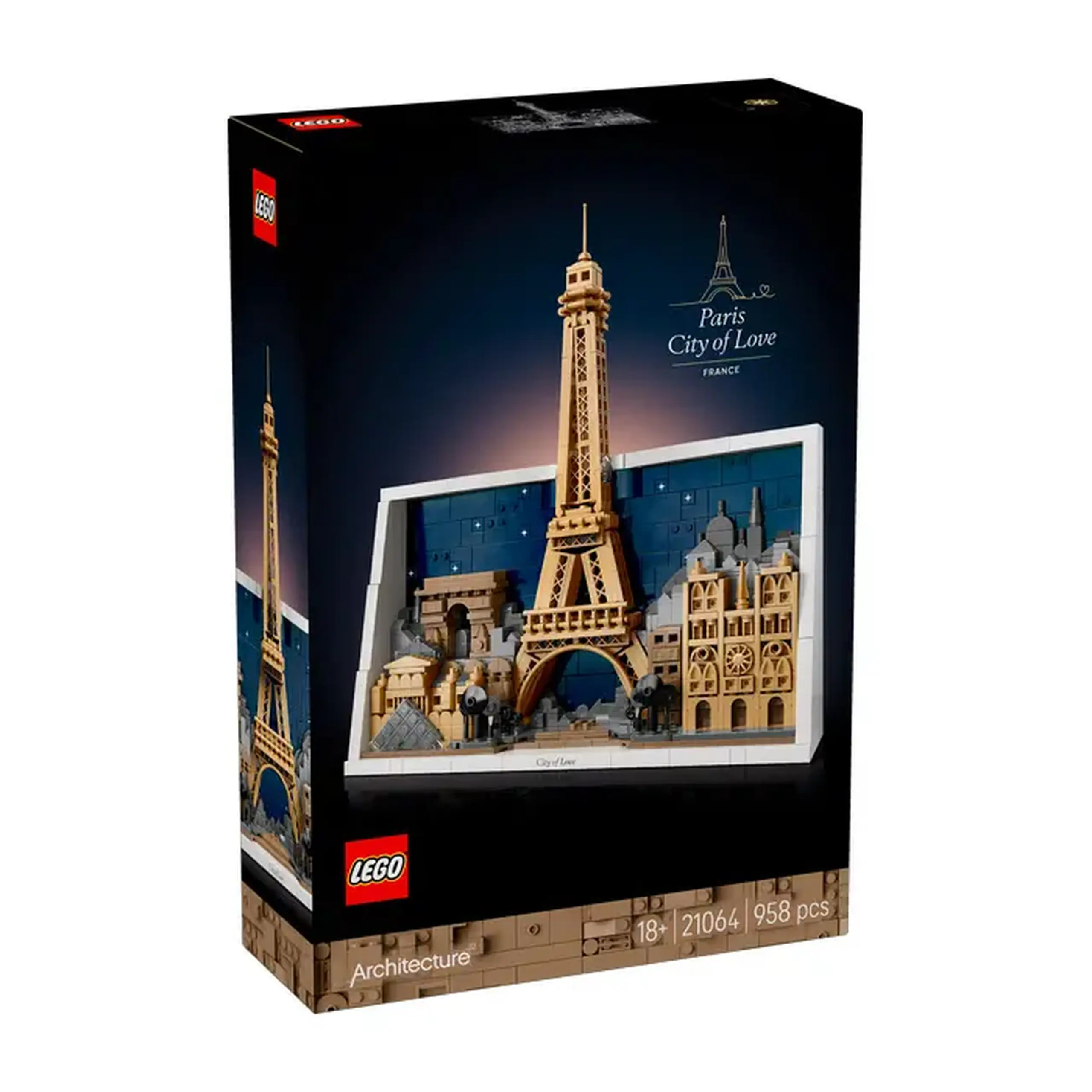 Lego Architecture Paris-orasul dragostei 21064