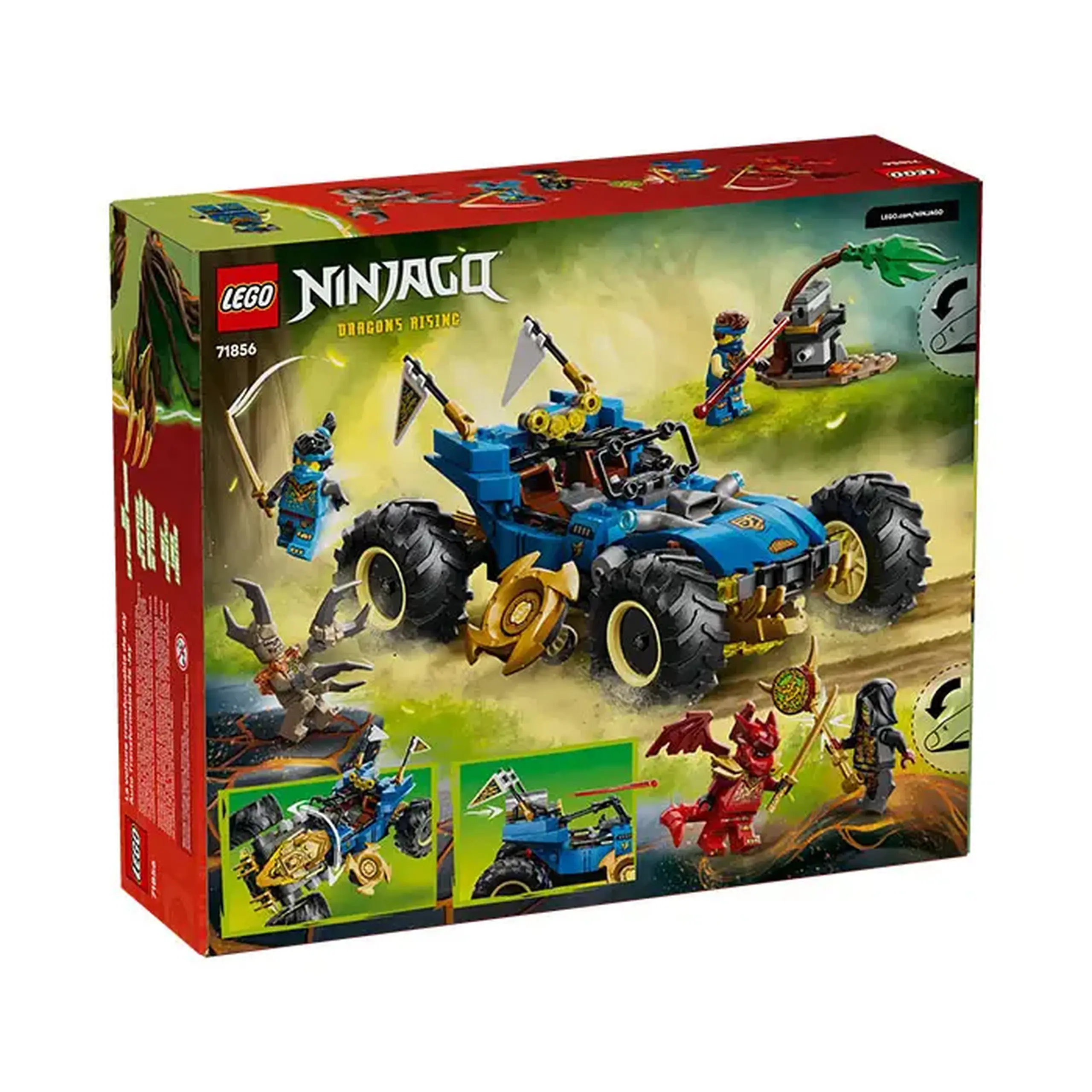 Lego Ninjago Masina transformabila a lui Jay 71856