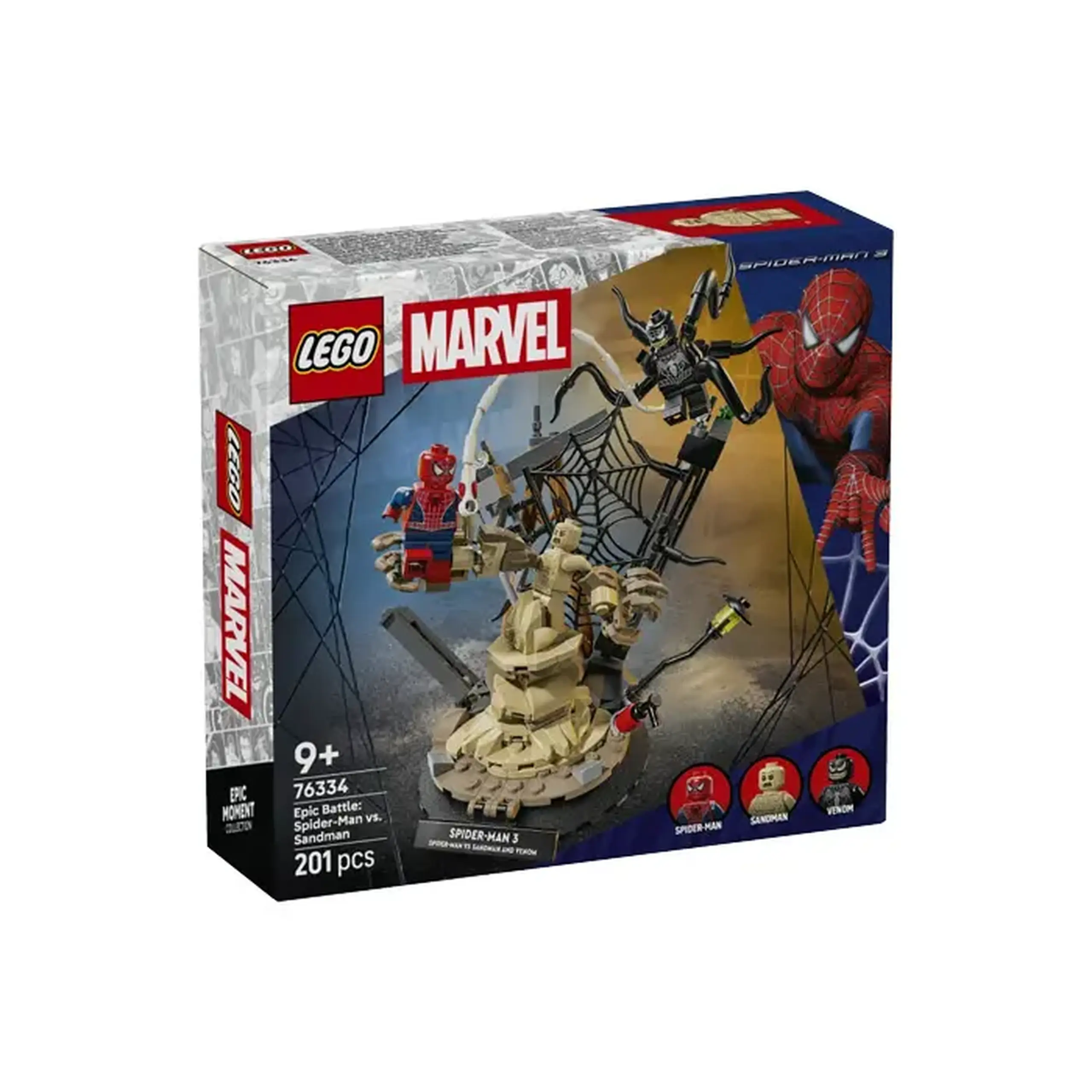 Lego Marvel Spider-Man Batalie epica vs Sandman 76334