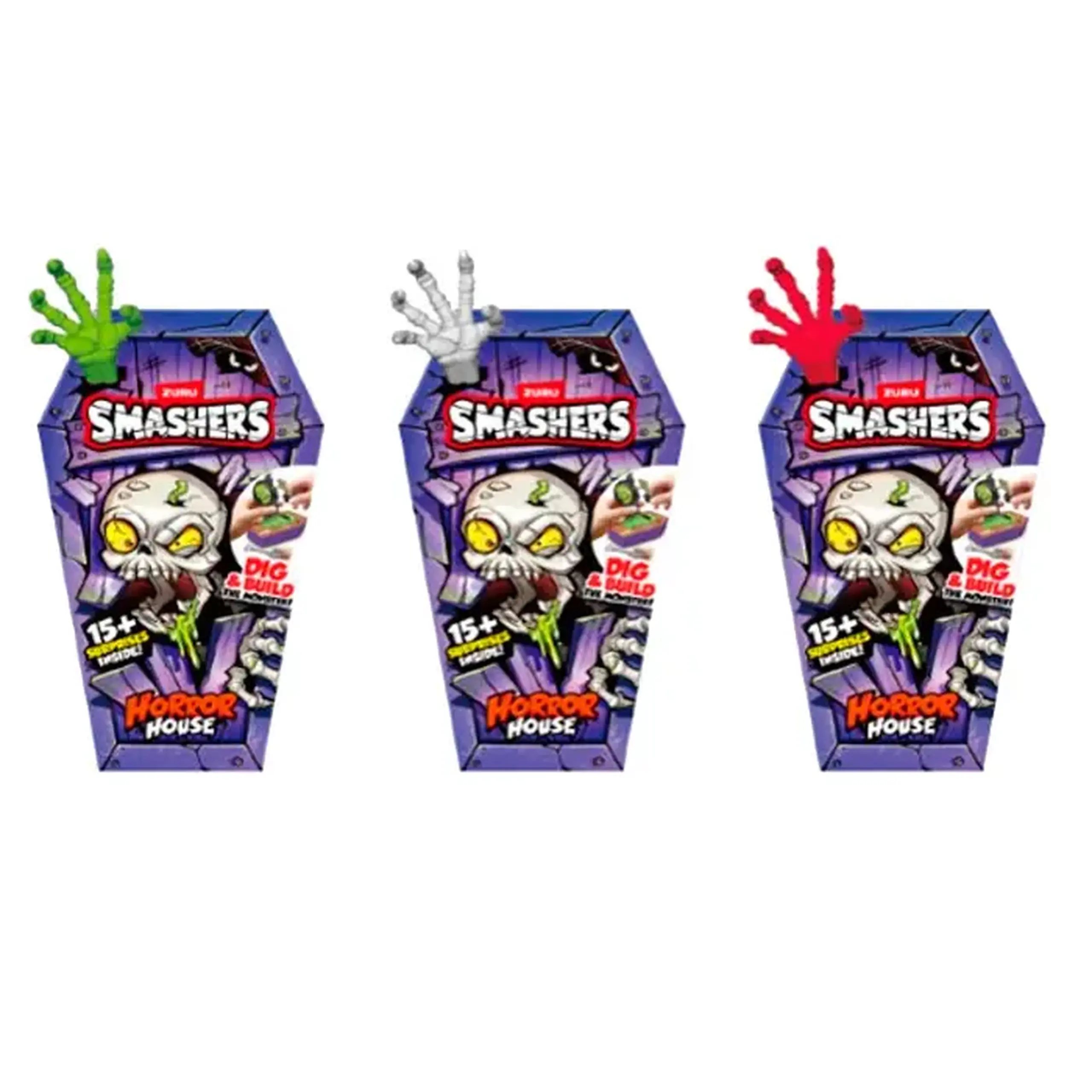 Set de joc + slime "Smashers" Horror House 74125