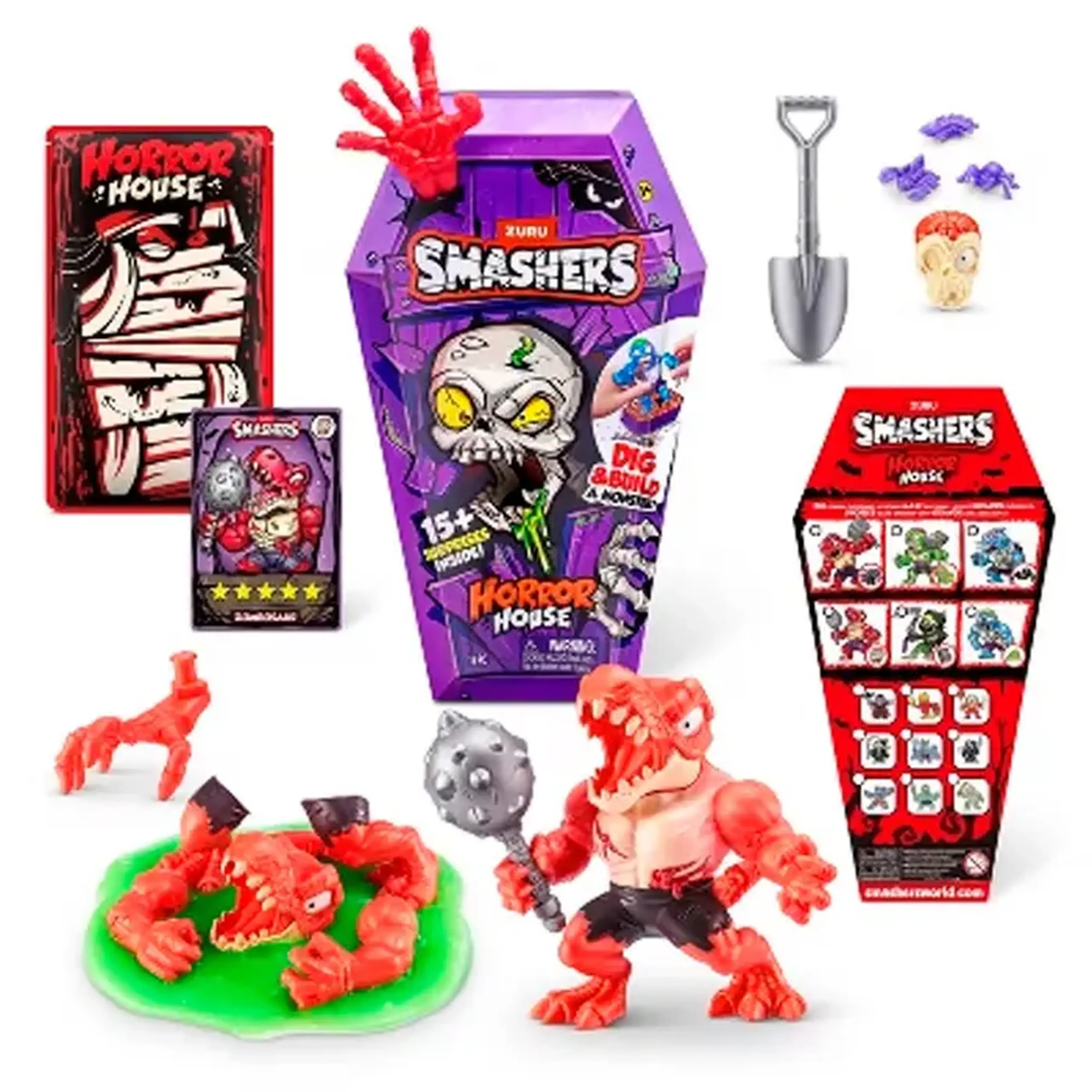 Set de joc + slime "Smashers" Horror House 74125