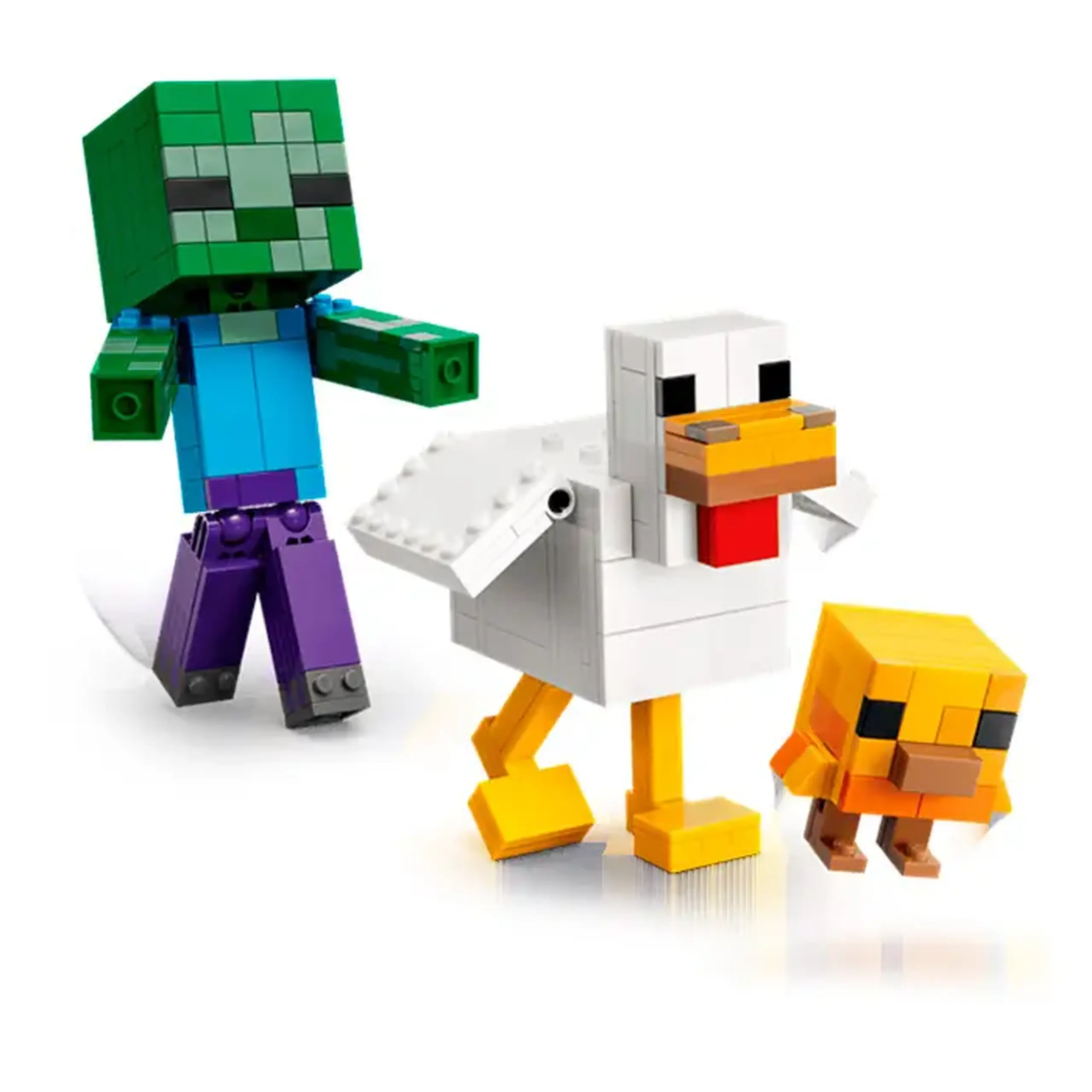 Lego Minecraft Chicken Jockey 21582