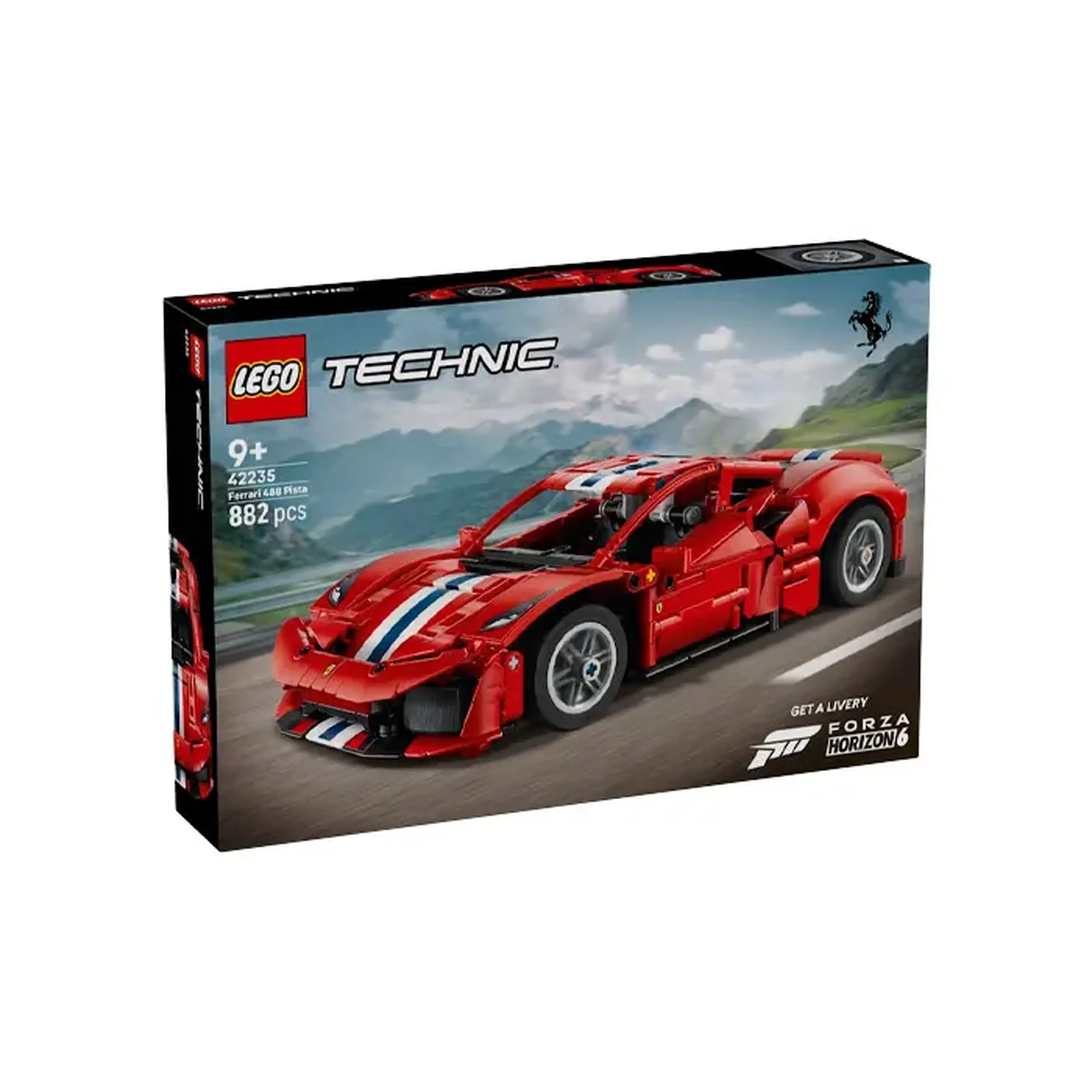 Lego Technic Ferrari 488 Pista Car 42235
