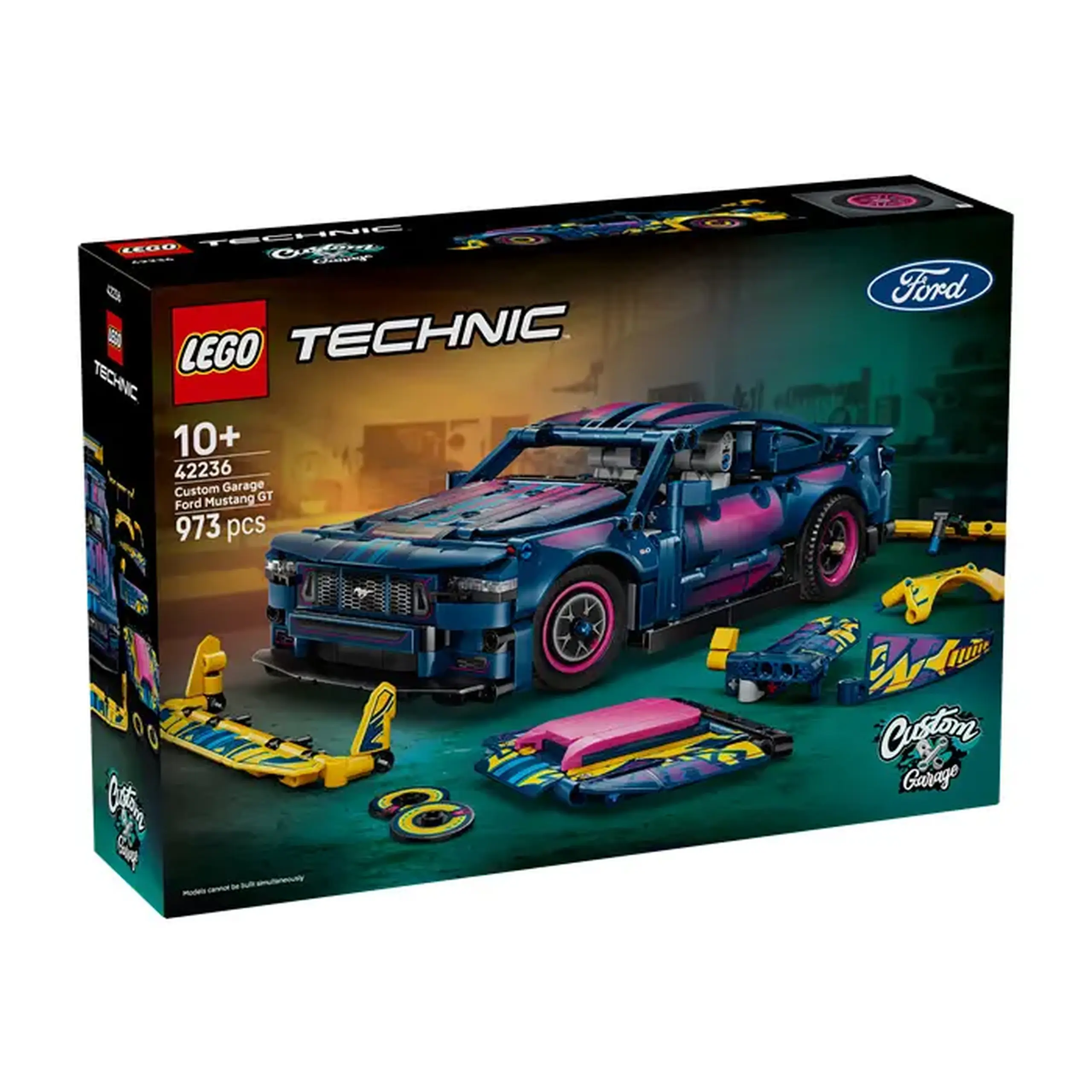 Lego Technic Ford Mustang GT Custom Garage 42236