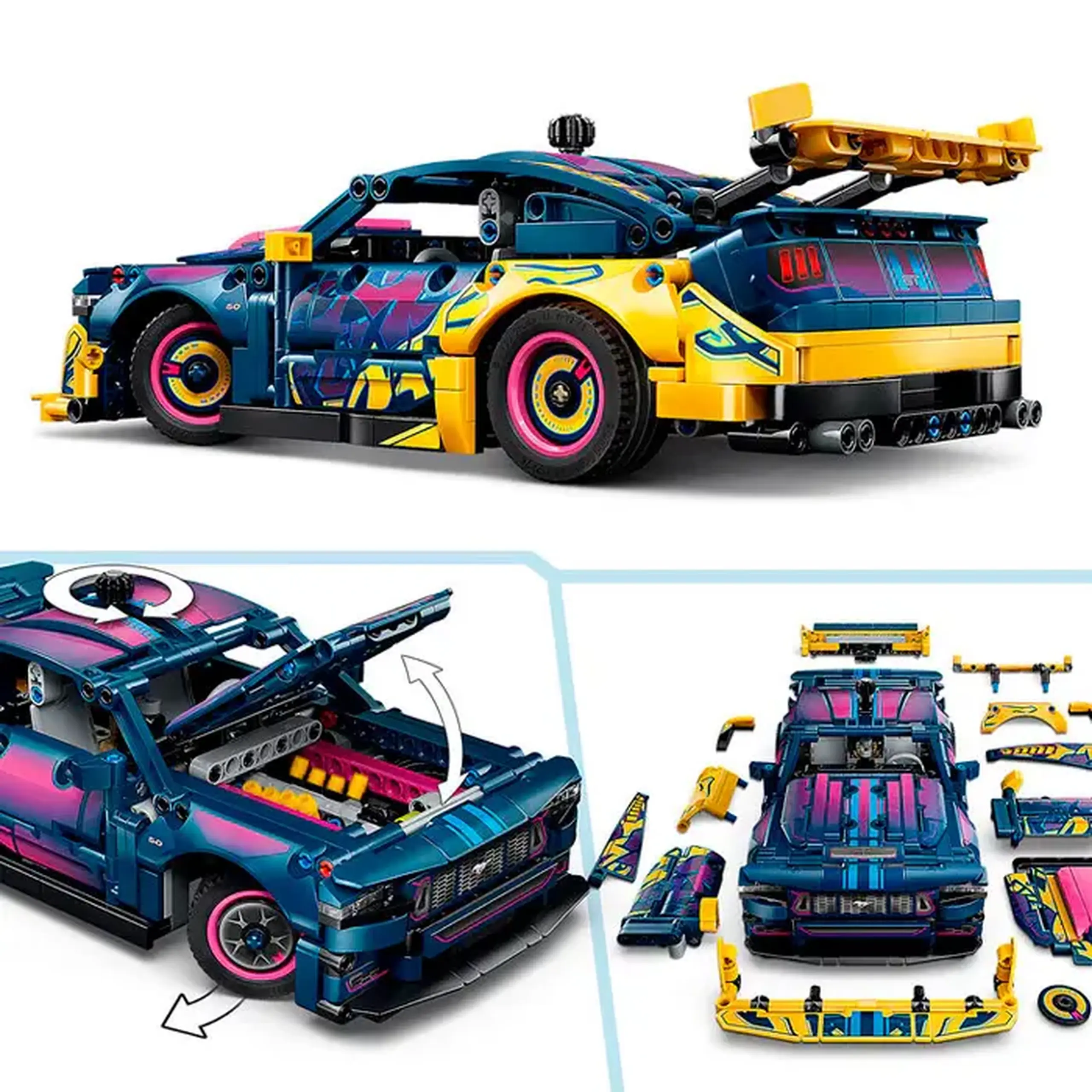 Lego Technic Ford Mustang GT Custom Garage 42236