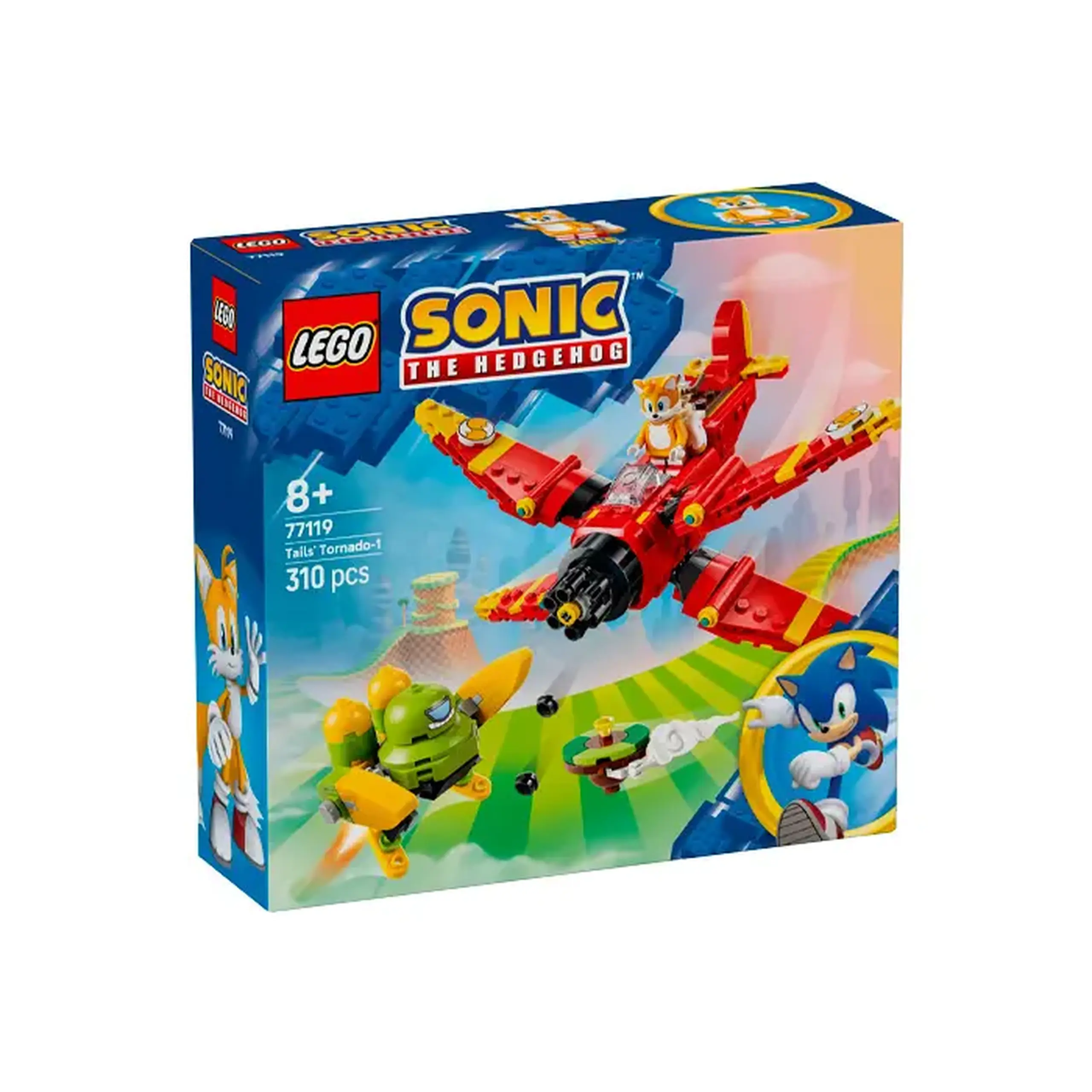 Lego Sonic Avionul Tornado-1 al lui Tails 77119
