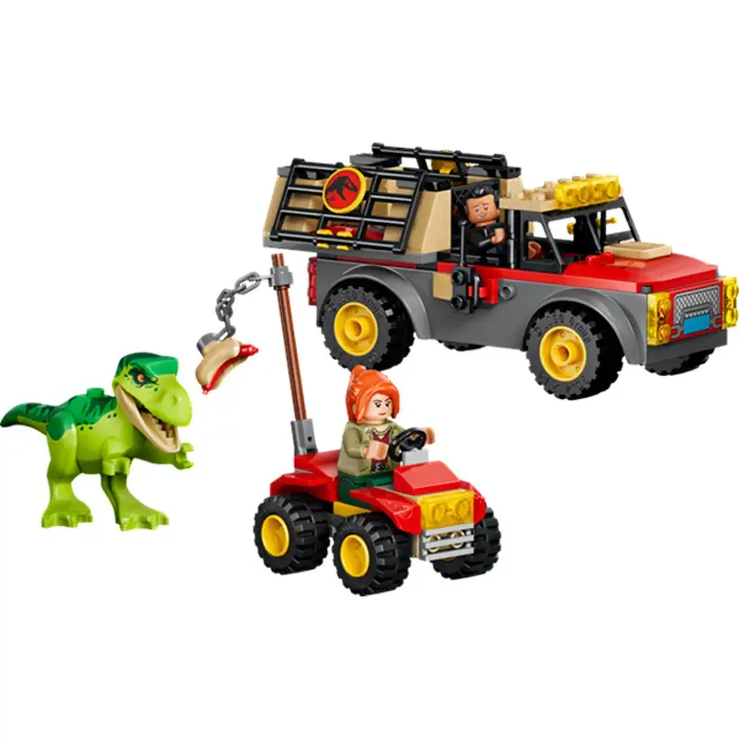 Lego Jurassic World Camioneta de transport pentru un tanar T.rex 77978