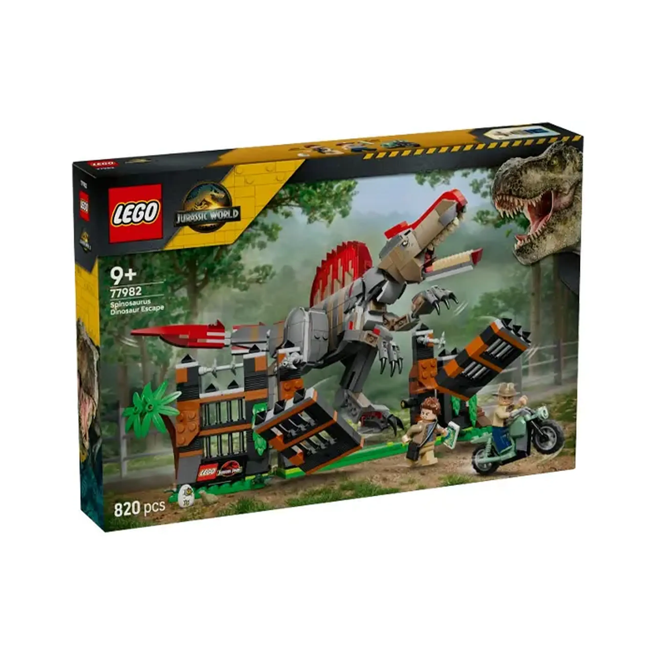 Lego Jurassic World Spinosaurus dezlantuit 77982