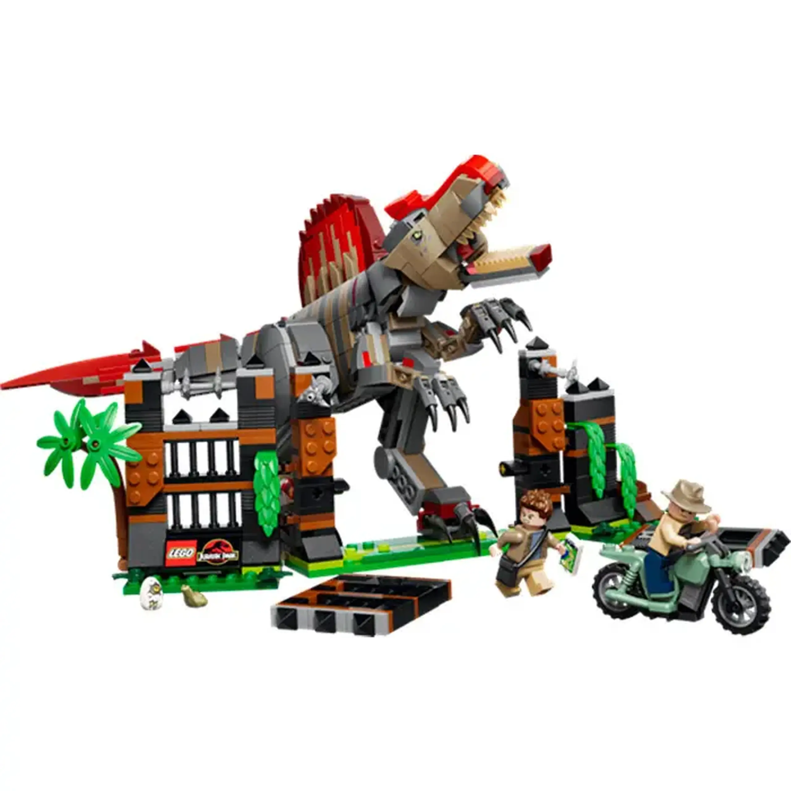 Lego Jurassic World Spinosaurus dezlantuit 77982