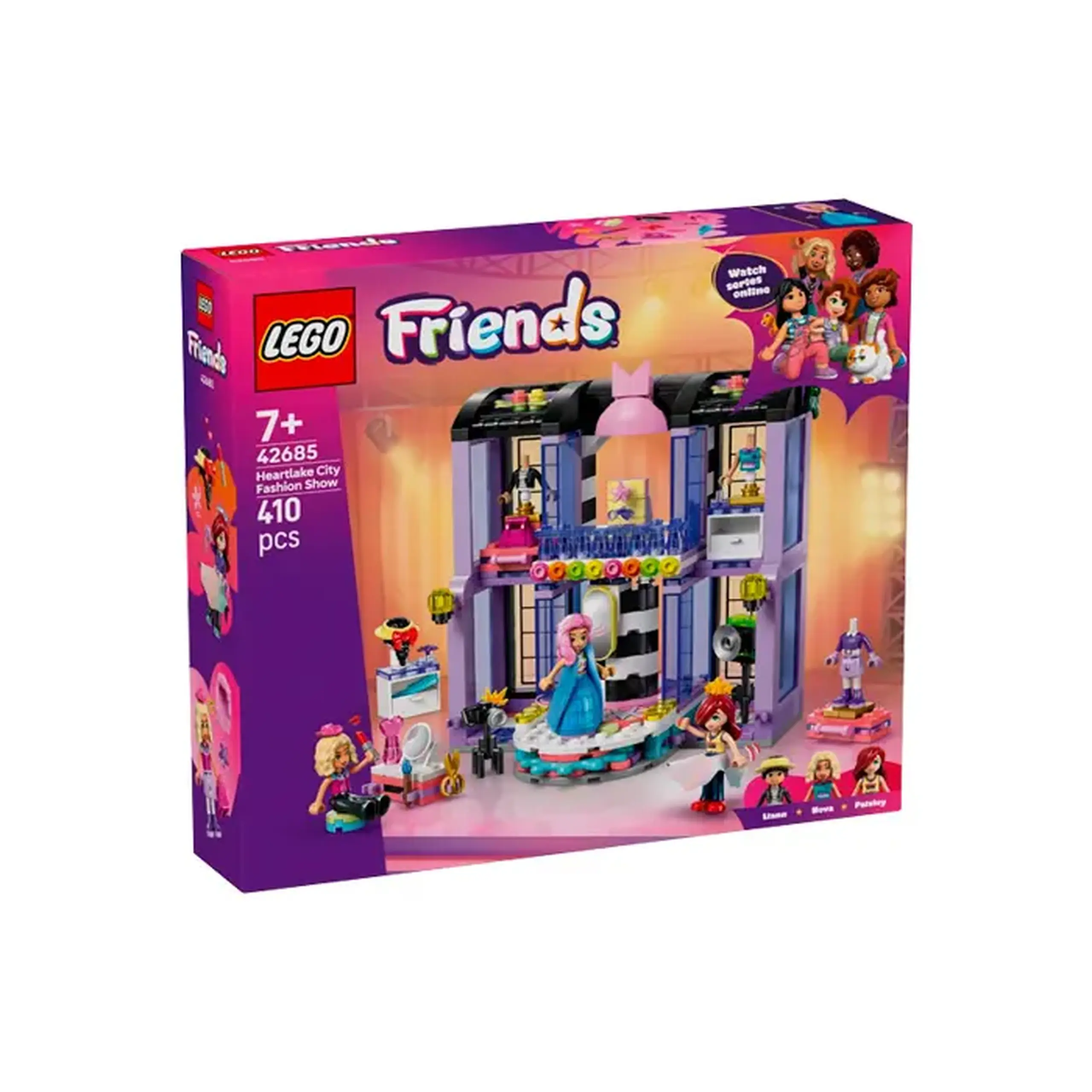 Lego Friends Show de moda in Orasul Heartlake 42685