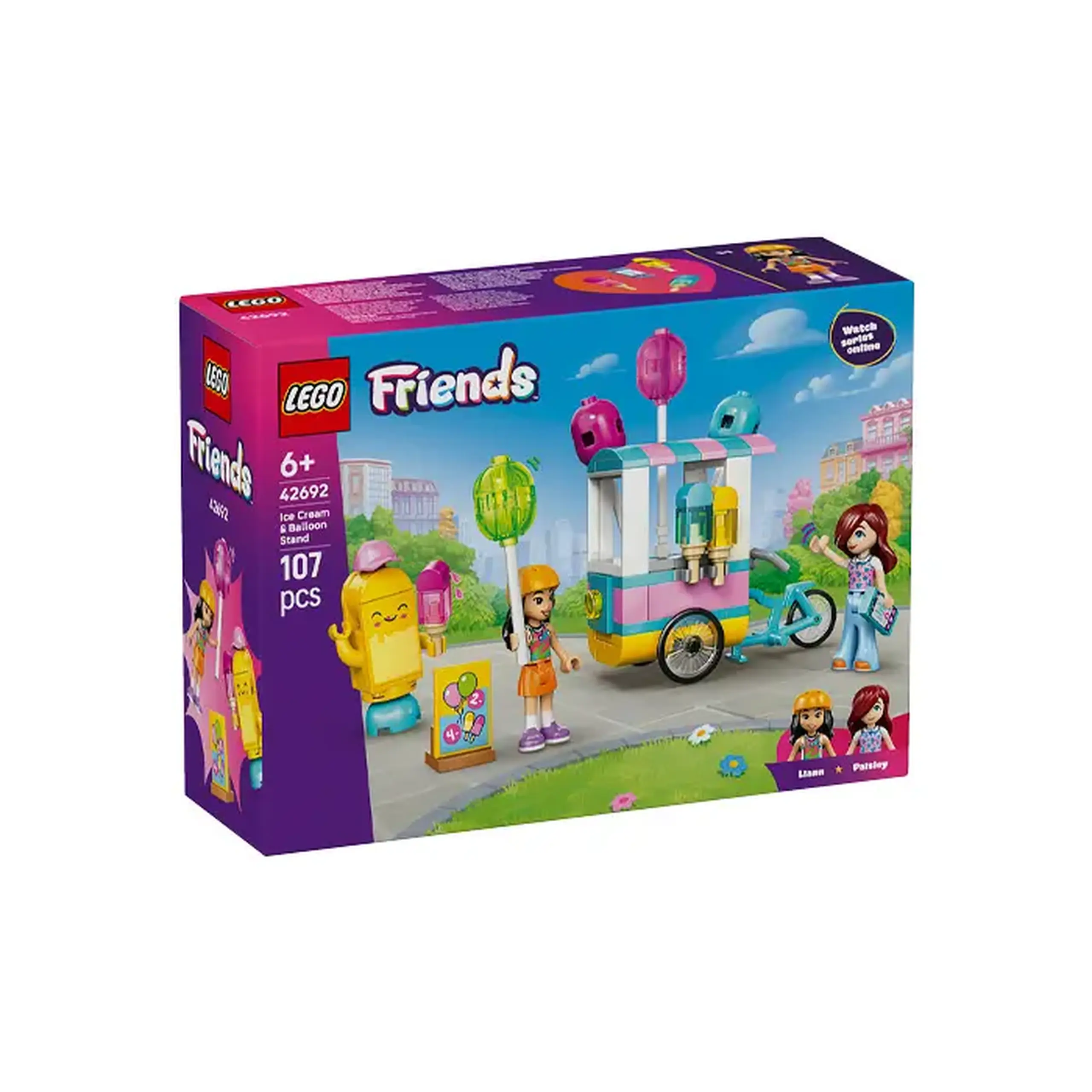 Lego Friends Stand cu inghetata si baloane 42692