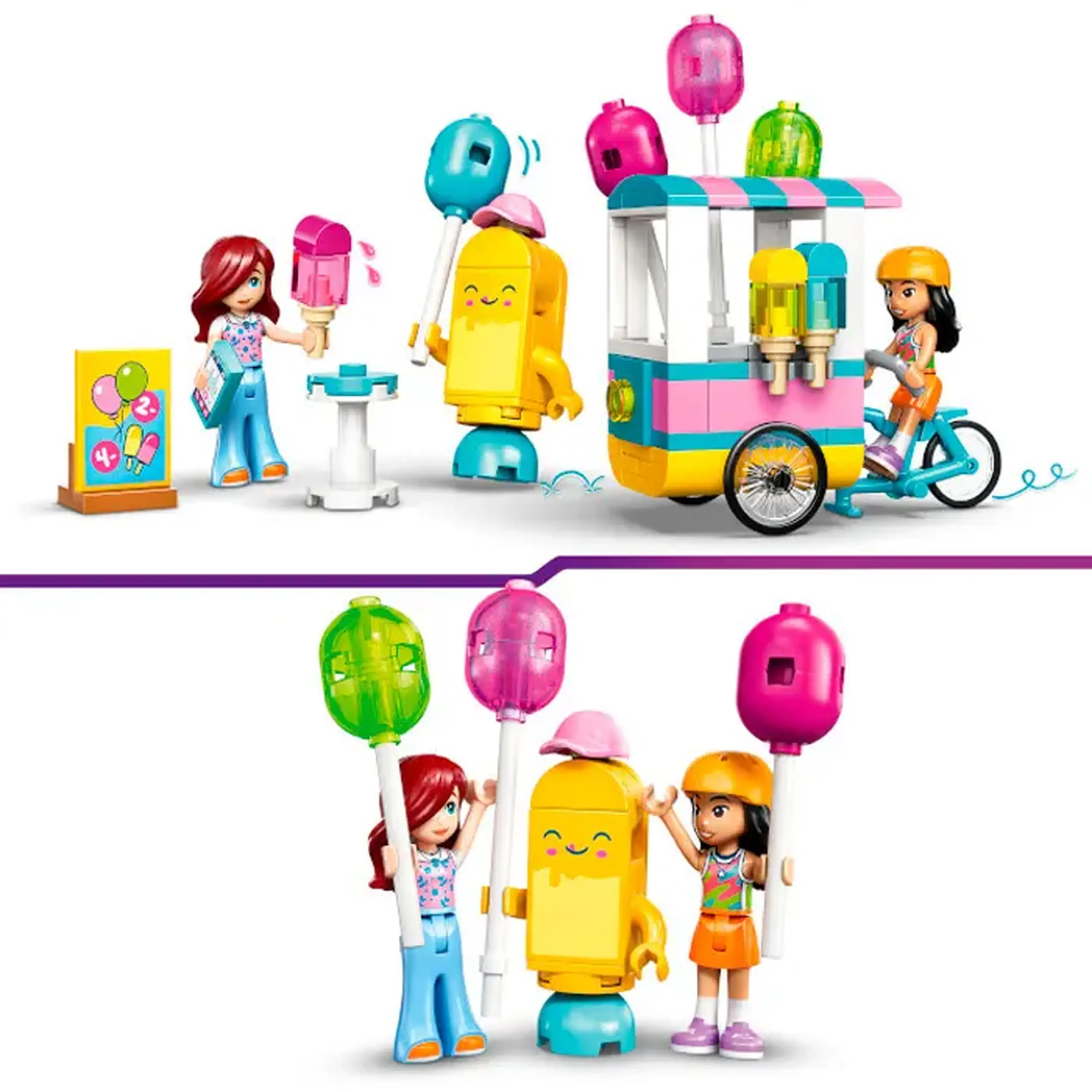Lego Friends Stand cu inghetata si baloane 42692