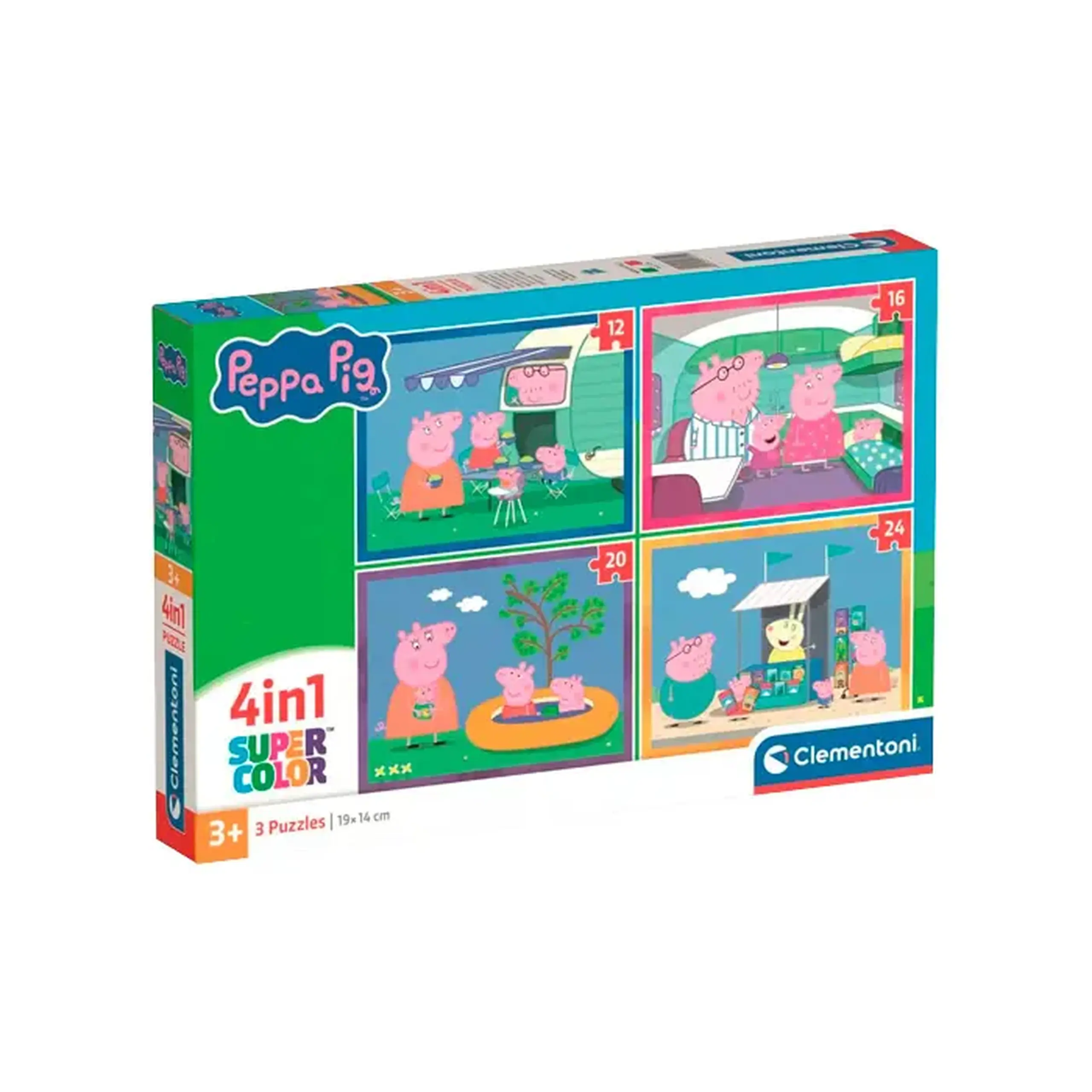 Puzzle 4-in-1 Clementoni Pepa Pig 21751