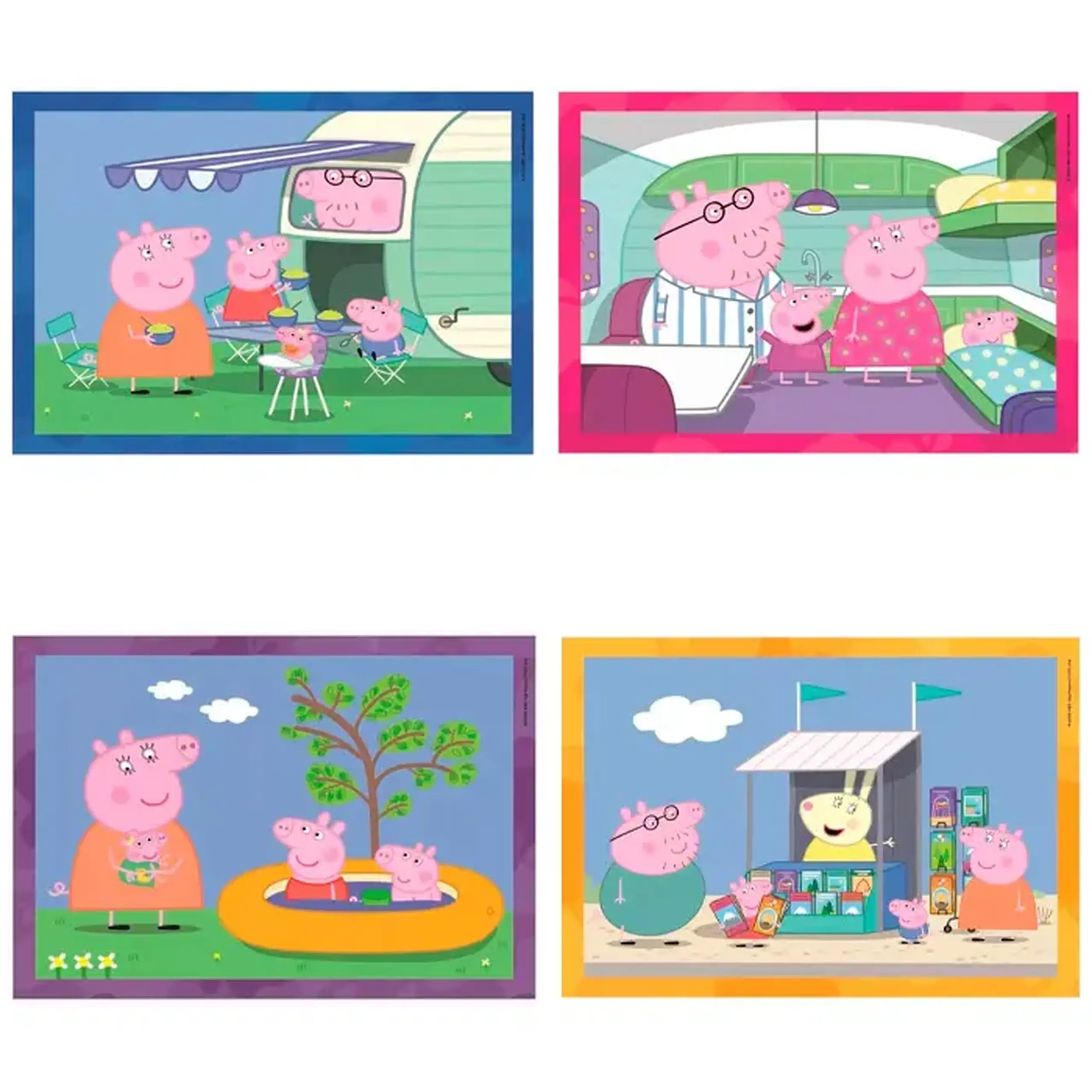 Puzzle 4-in-1 Clementoni Pepa Pig 21751