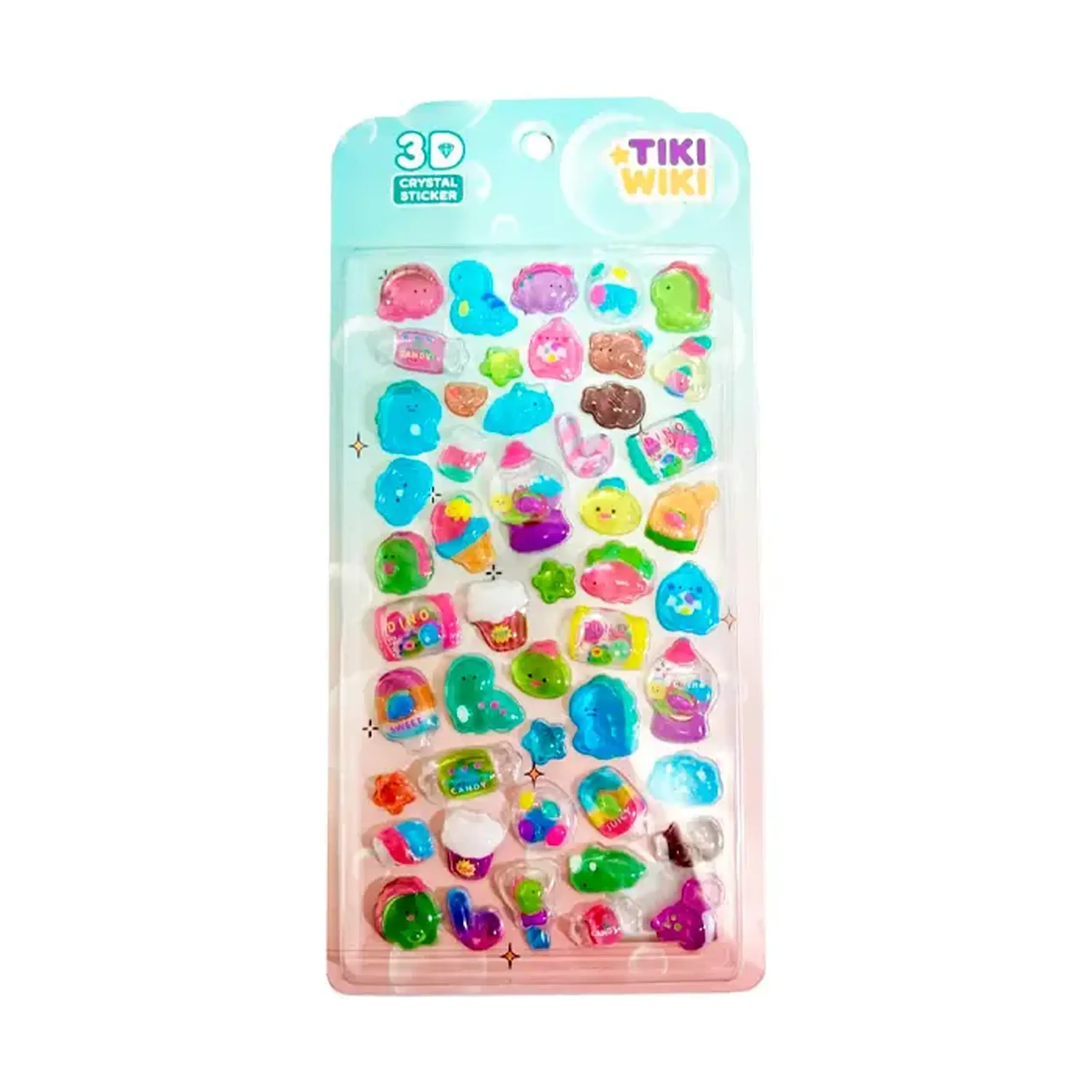 Stickere 3D Tiki Wiki Inspiratie colorata 25ESE009-06