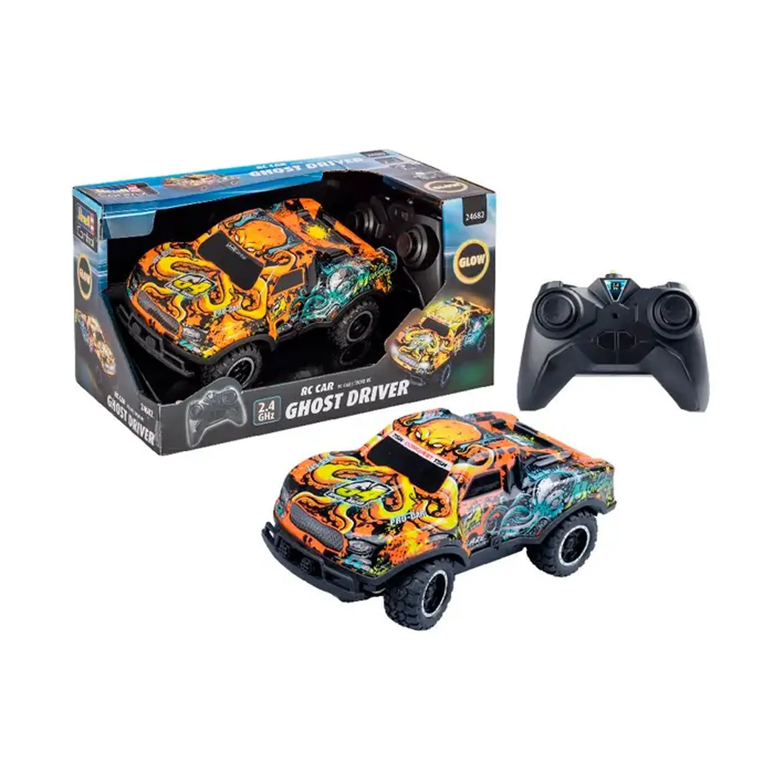Masina cu telecomanda "Revell" "Ghost Driver-orange" 24682