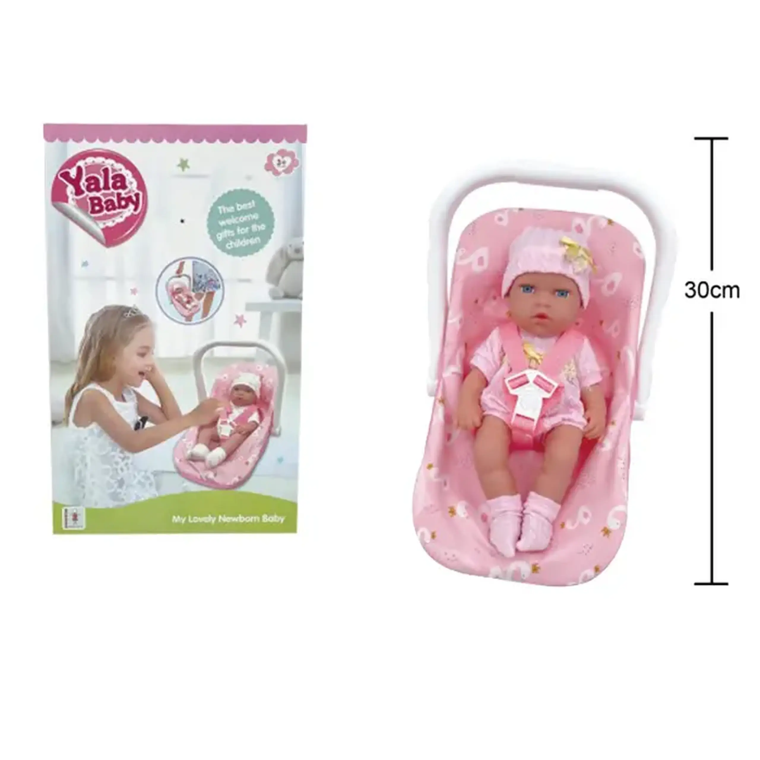 Bebelus in purtator auto "Yala Baby" YL2512C-D