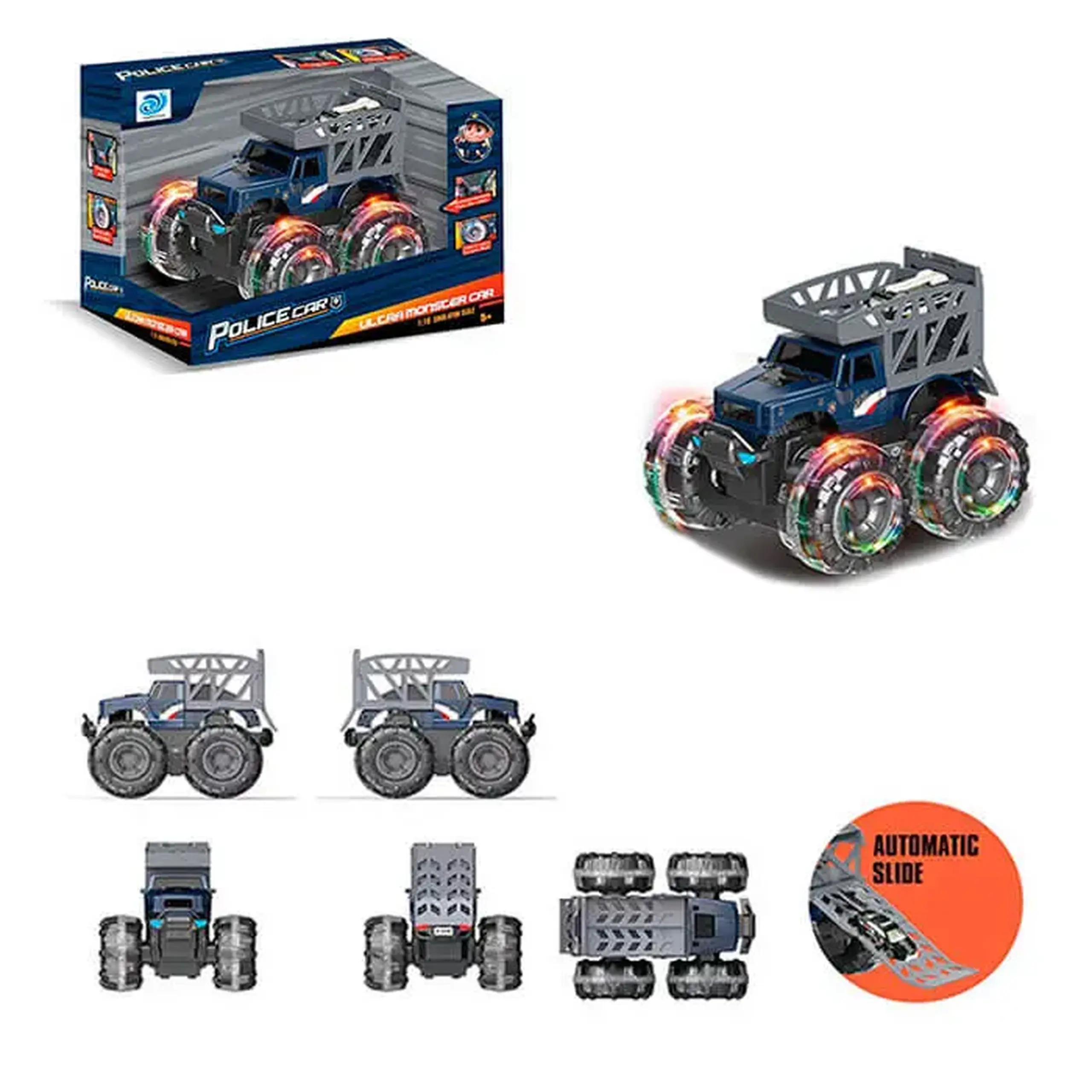 Masina politia Monster Car 101A-47