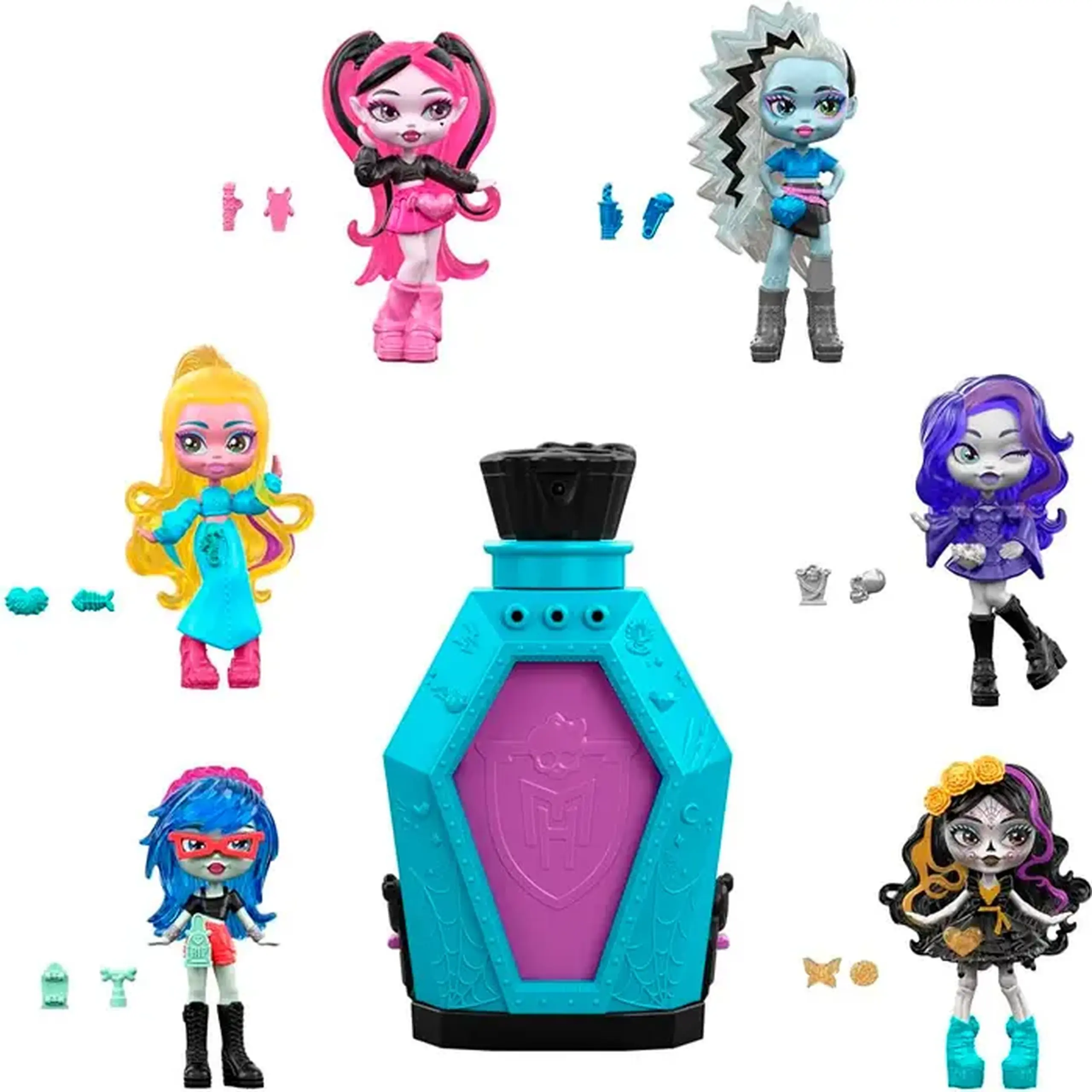 Papusa mini MH Little Frights JMG81