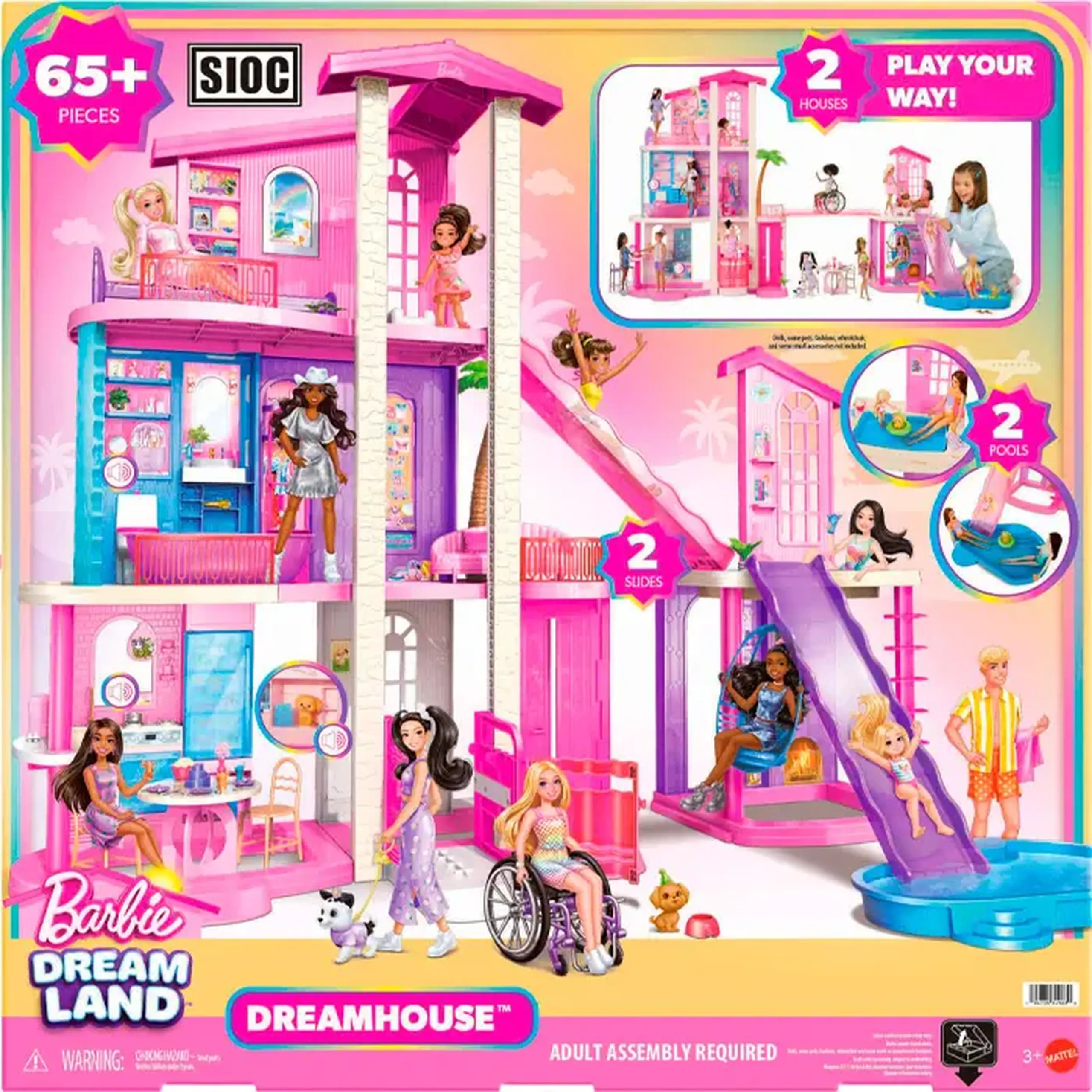 Casa pentru Barbie Dream Land - Dream House JKG84