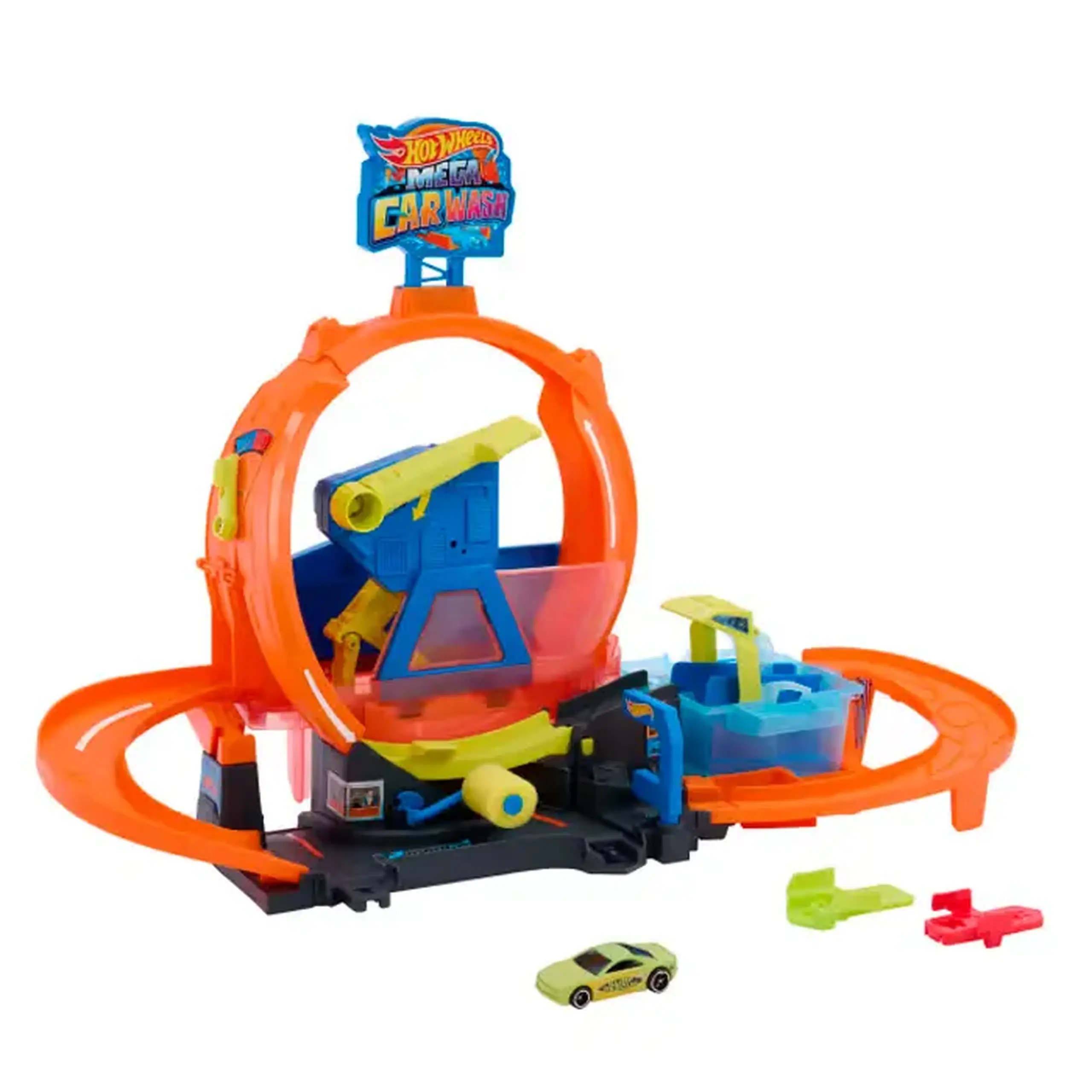 Pista HW City Speed Snap MEGA Loop Car Wash JHL97