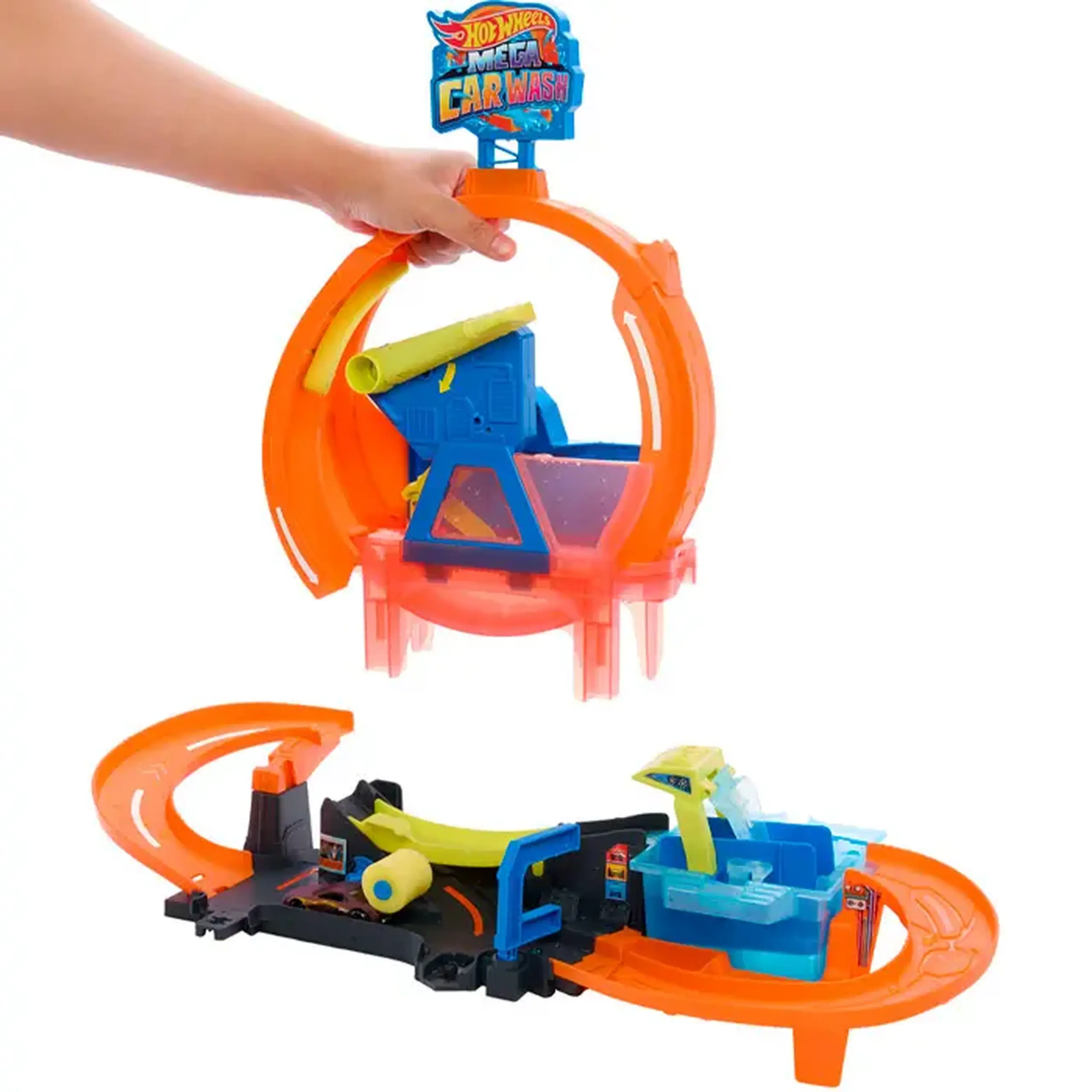 Pista HW City Speed Snap MEGA Loop Car Wash JHL97
