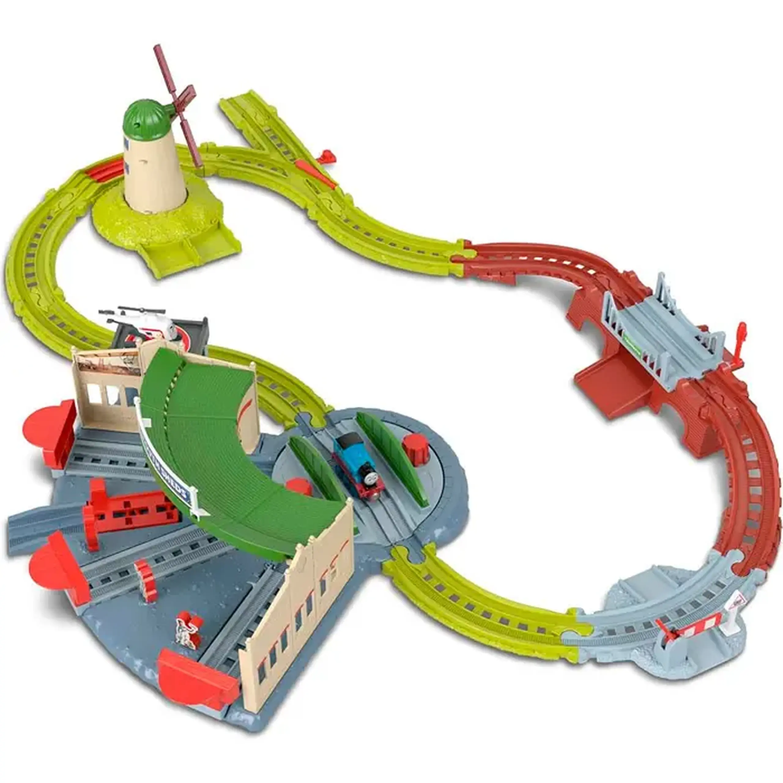 Calea ferata Thomas and Friends Exploring Tidmouth Sheds Train JLL36
